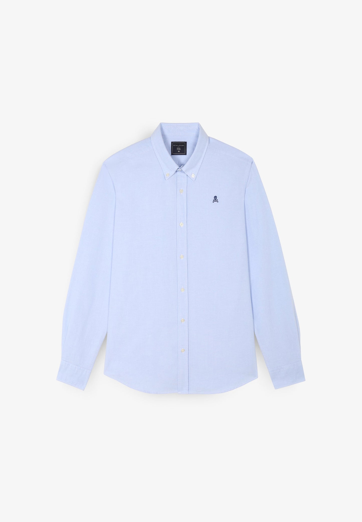 CAMISA OXFORD CALAVERA CONTRASTE - Scalpers