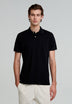 BASIC POLO SHIRT WITH SKULL DETAIL