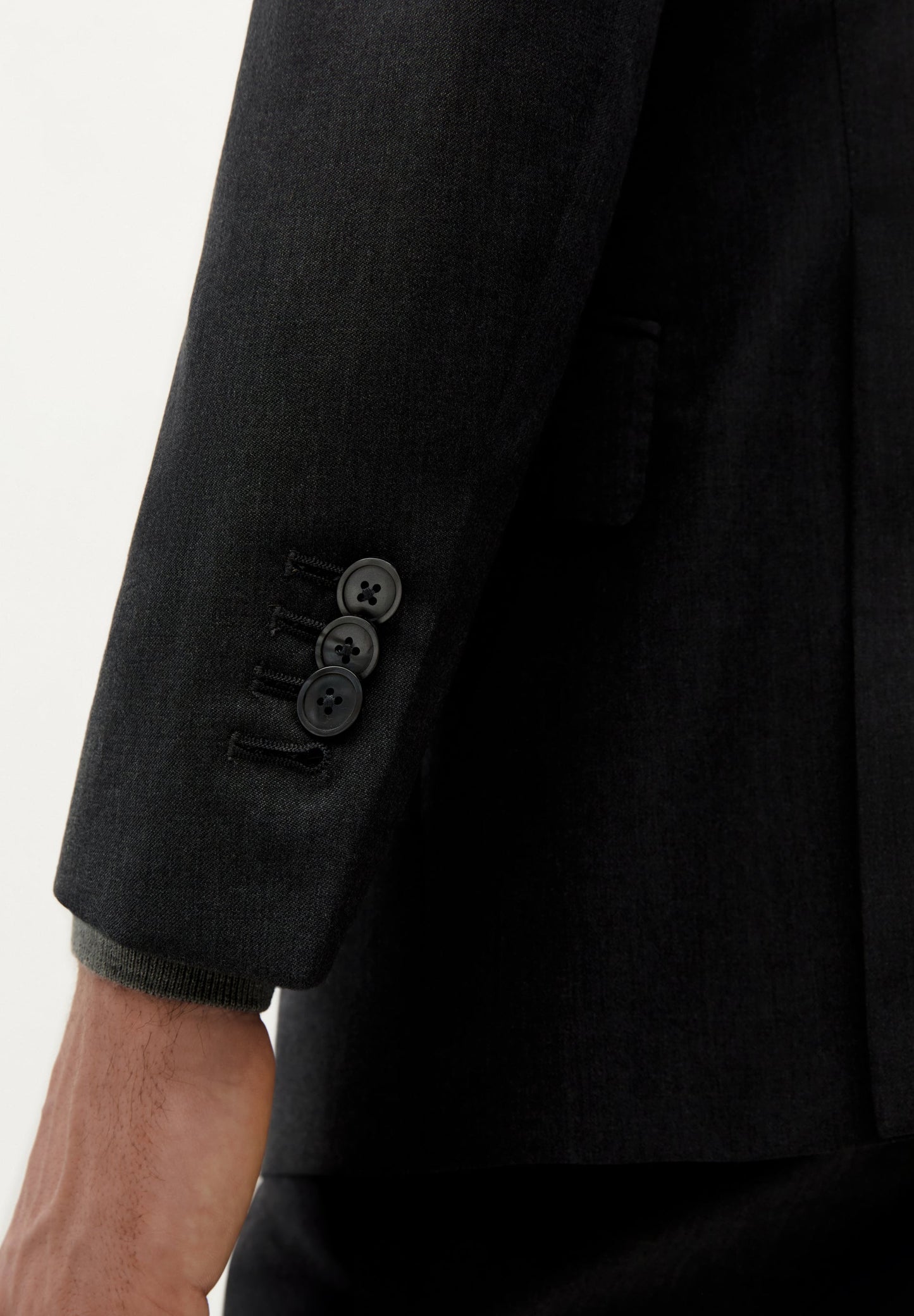 TRAJE CLÁSICO LANA GRIS - Scalpers