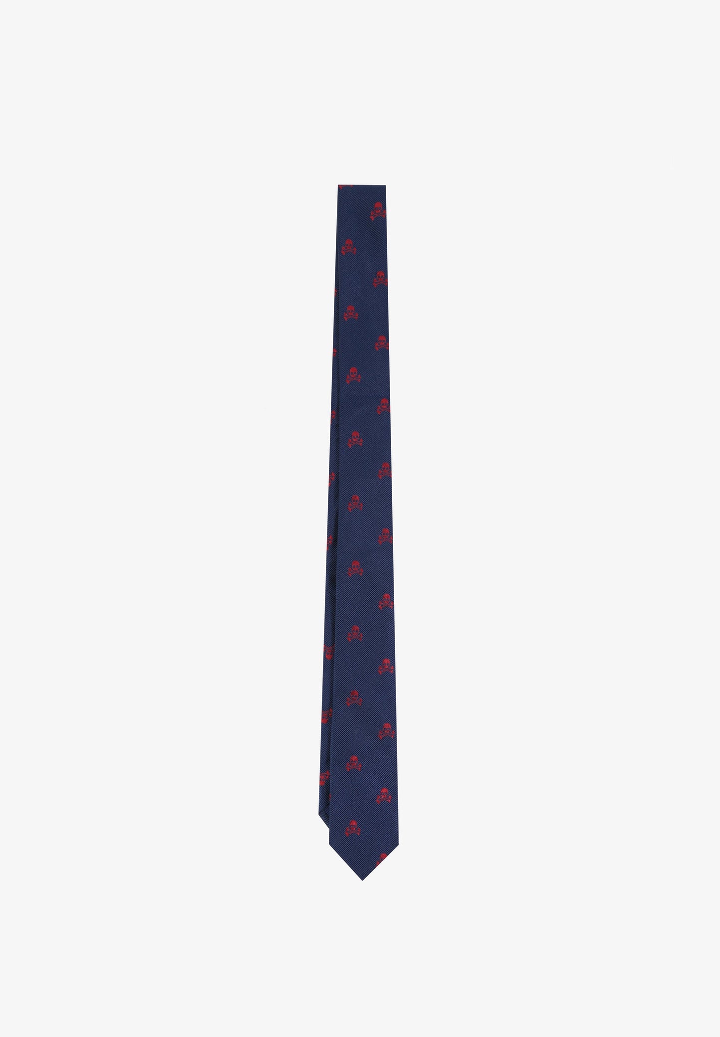 TIE WITH SKULL ALL-OVER-PRINT