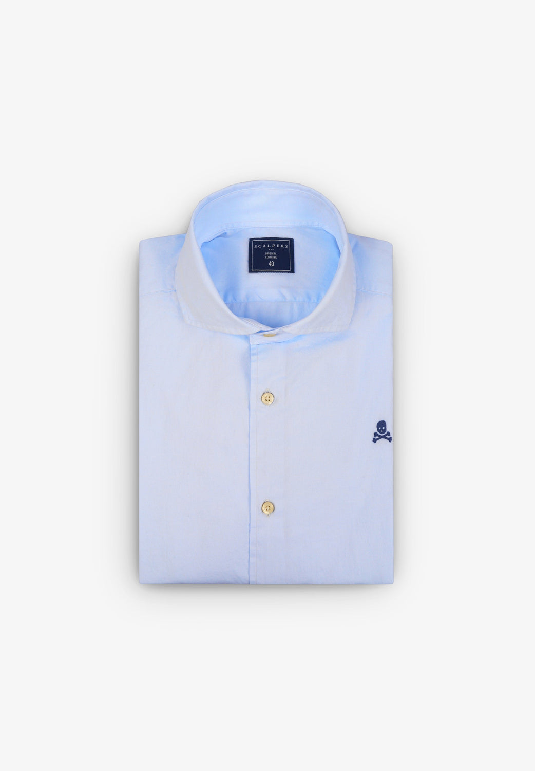 CAMISA VESTIR RAYAS CALAVERA CONTRASTE - Scalpers