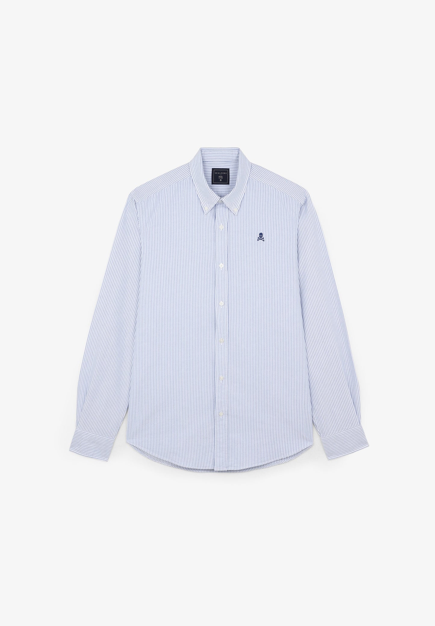 CAMISA OXFORD CALAVERA CONTRASTE - Scalpers