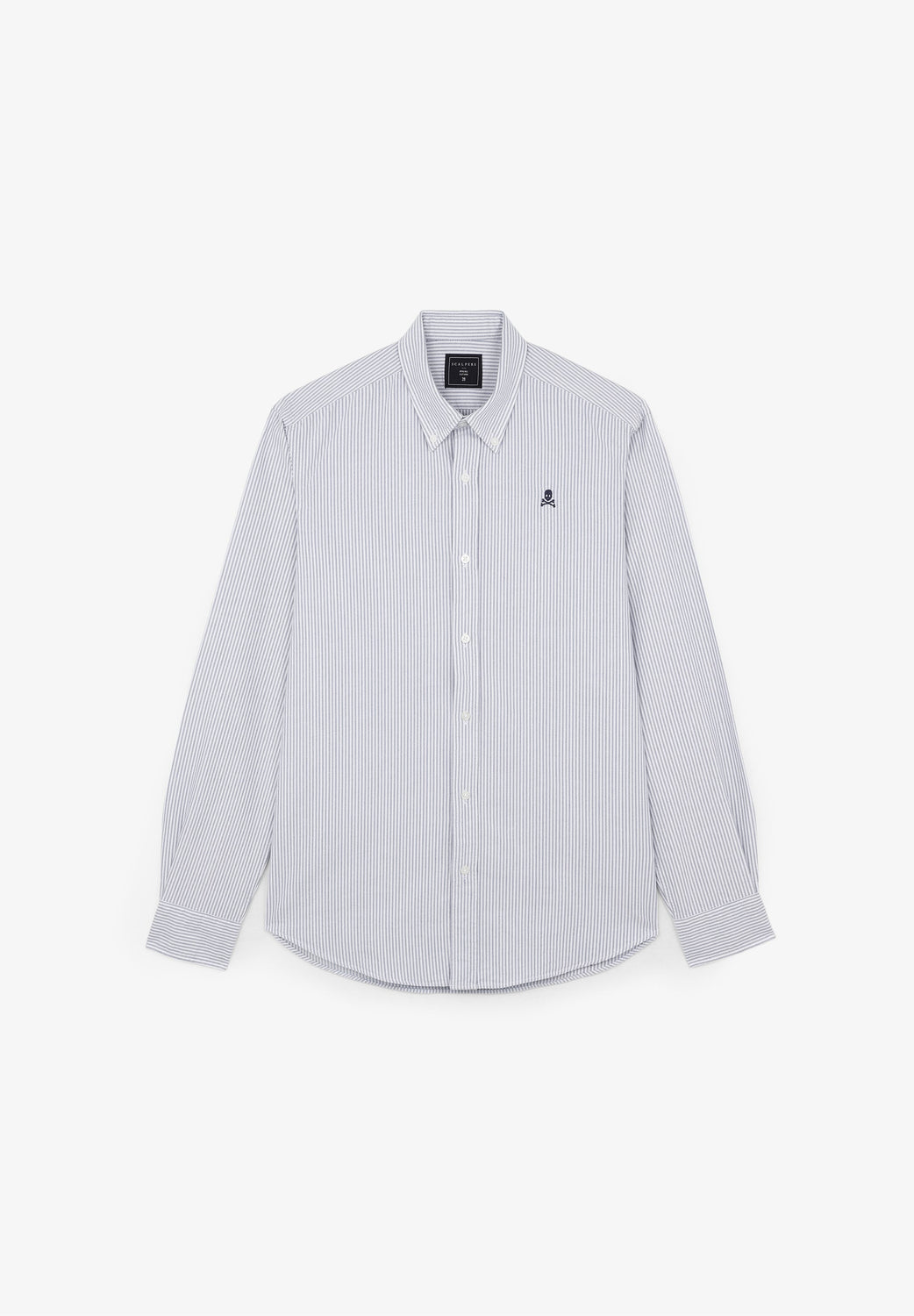 CAMISA OXFORD CALAVERA CONTRASTE - Scalpers