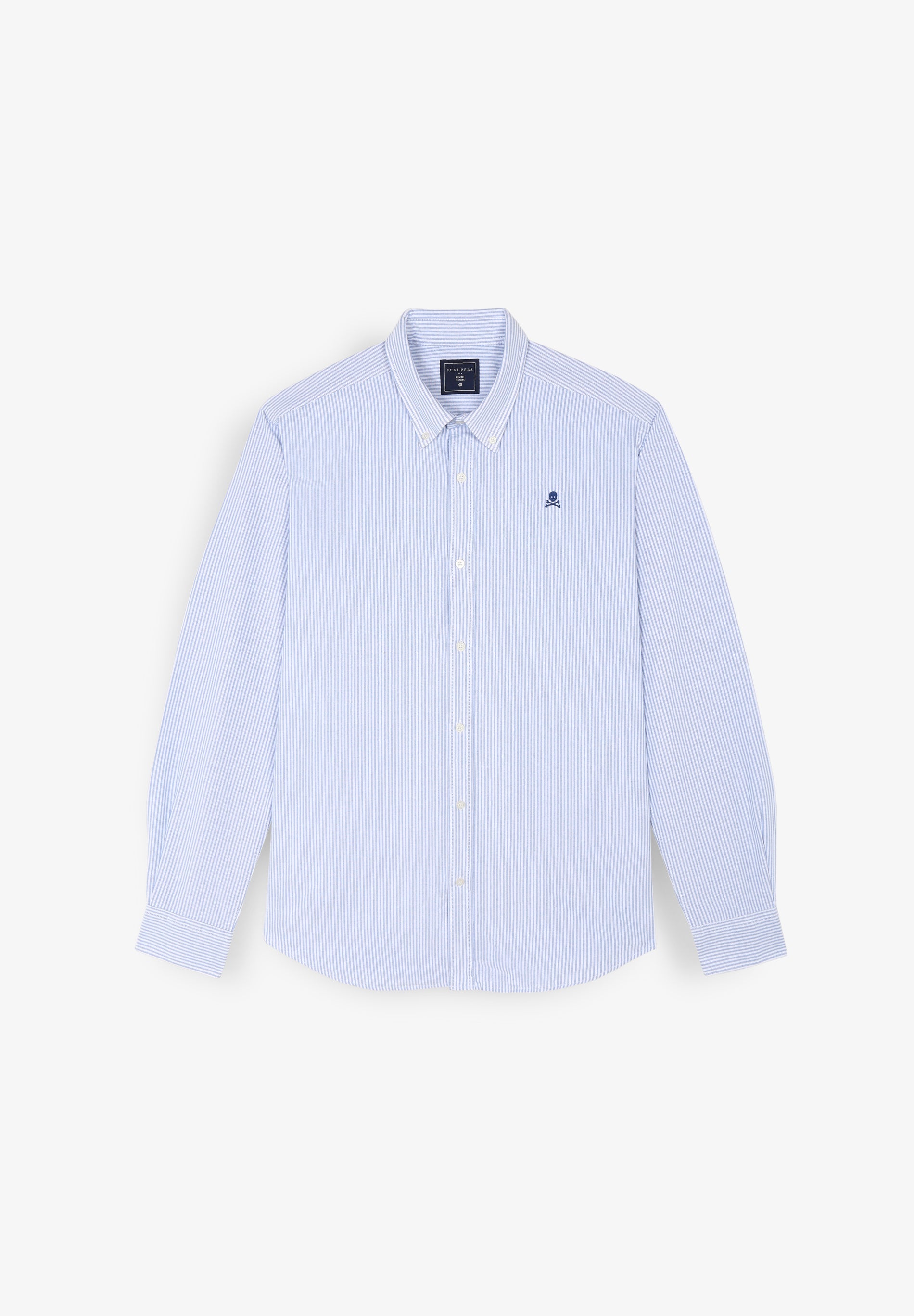 CAMISA OXFORD CALAVERA CONTRASTE - Scalpers
