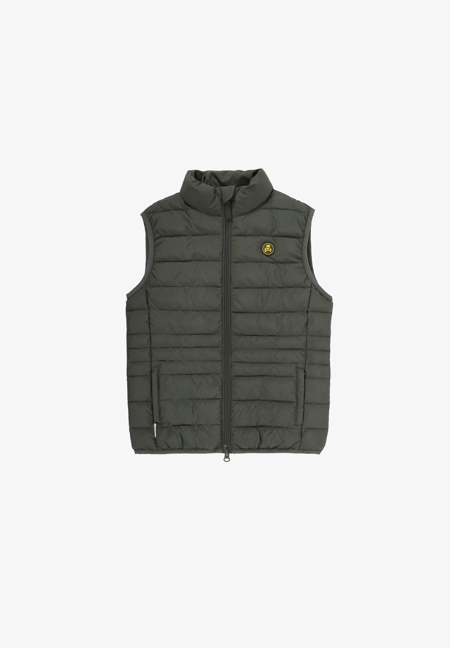 GEWATTEERDE BODYWARMER DOODSKOP