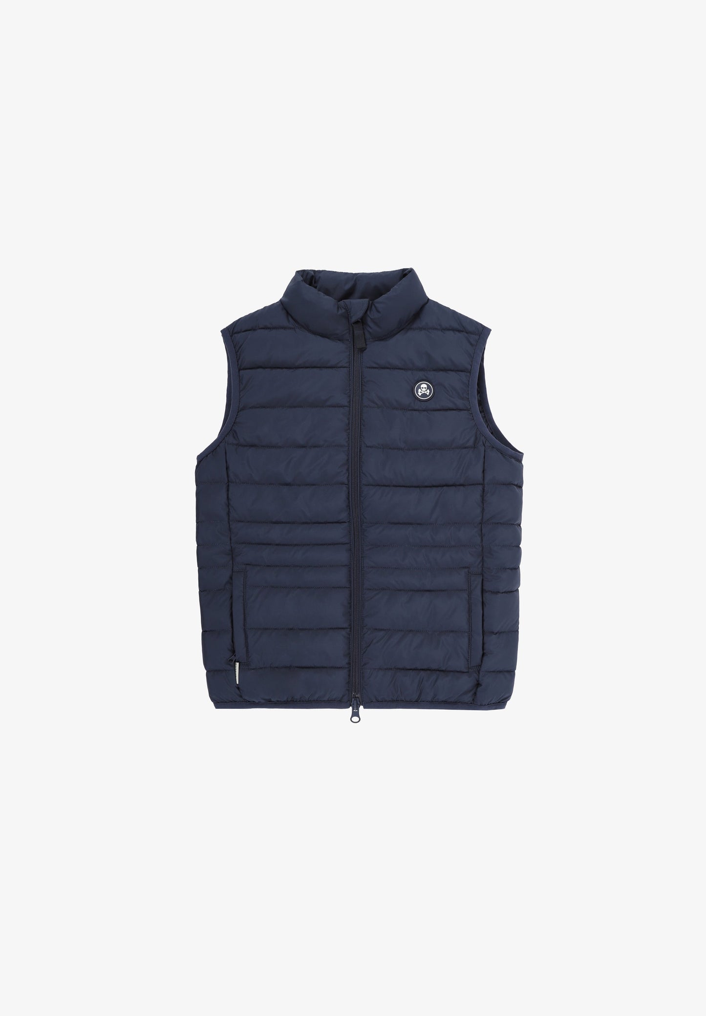 GEWATTEERDE BODYWARMER DOODSKOP