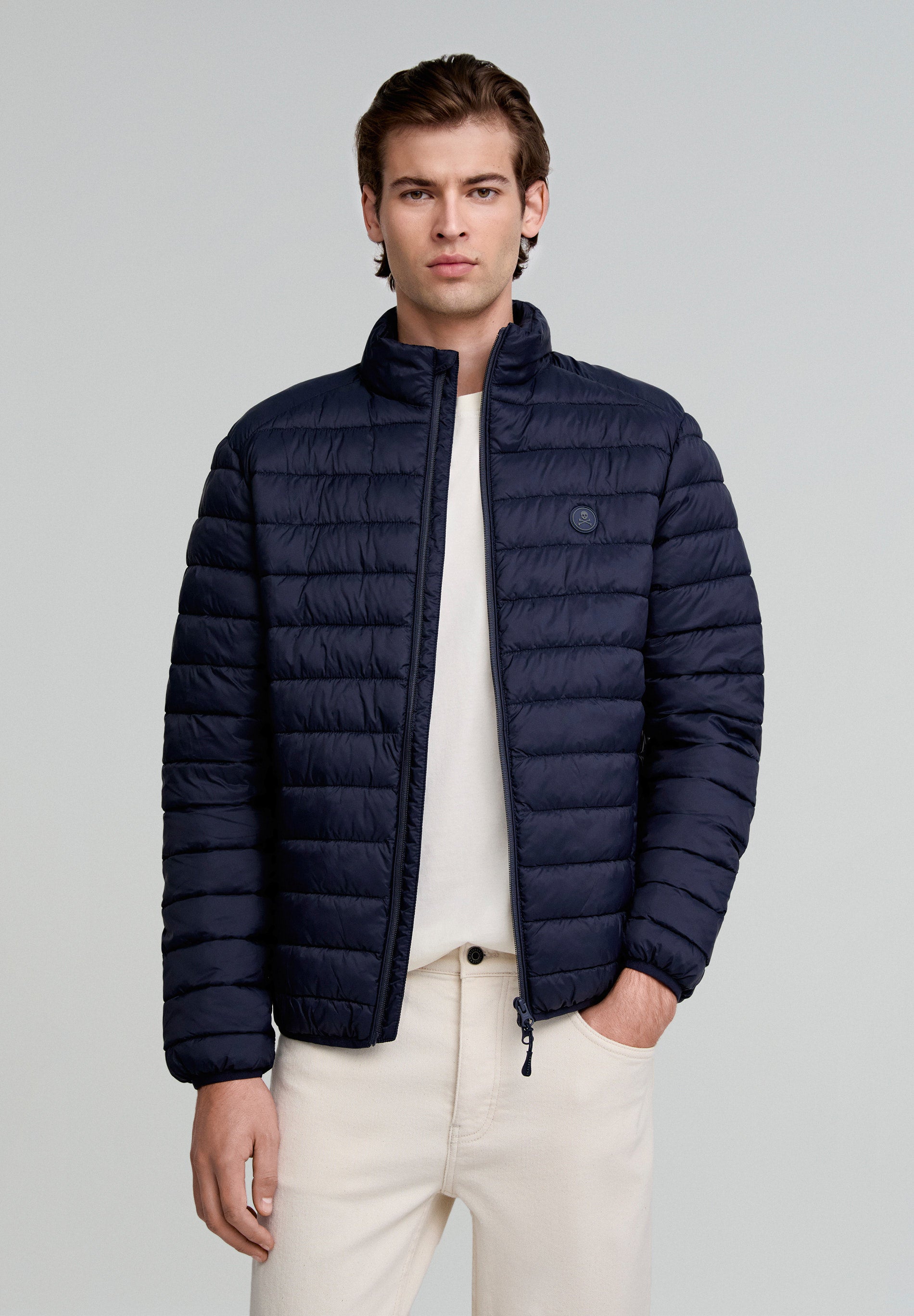 VESTE MATELASSÉE SKULL