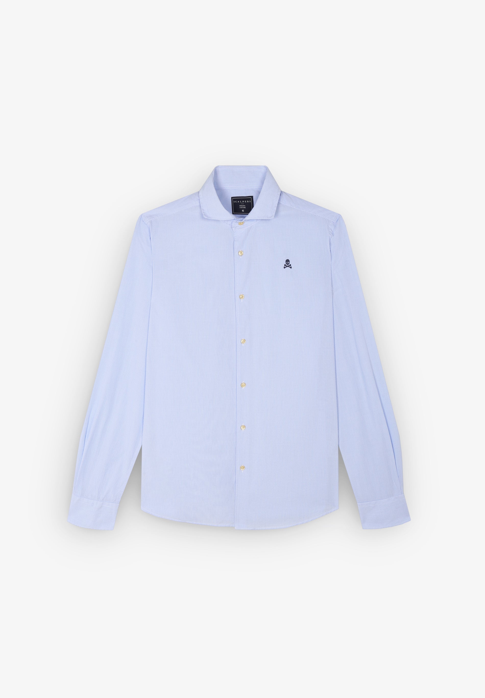 CHEMISE SKULL CONTRASTANTE