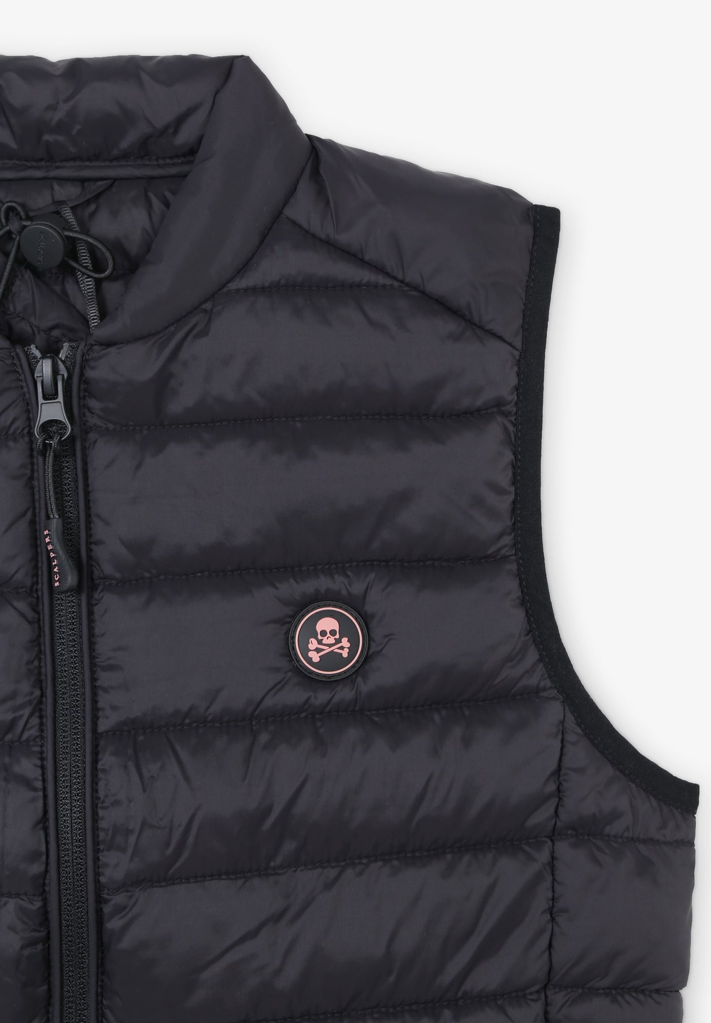 GEWATTEERDE BODYWARMER DOODSKOP