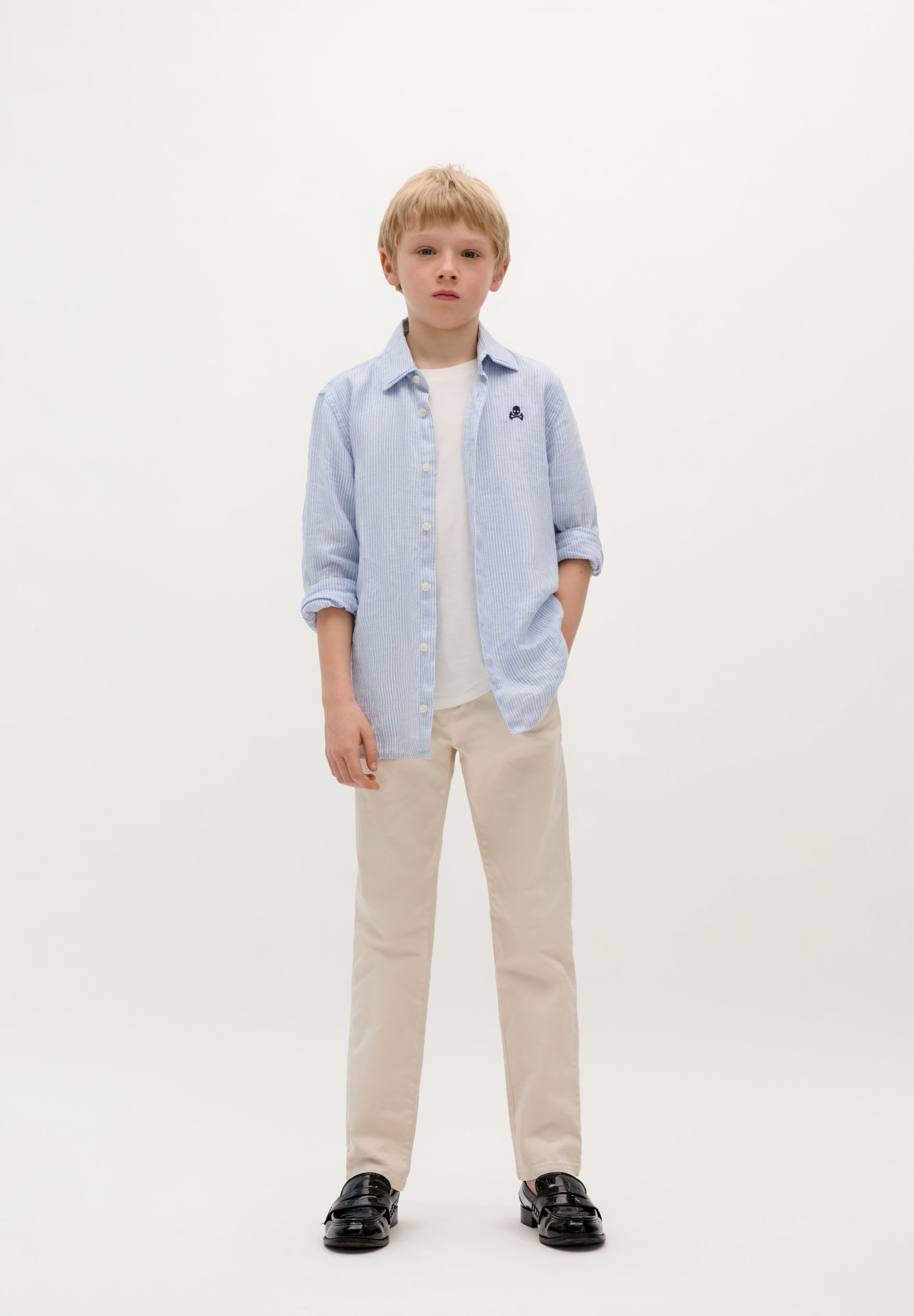 REGULAR FIT CHINO BROEK