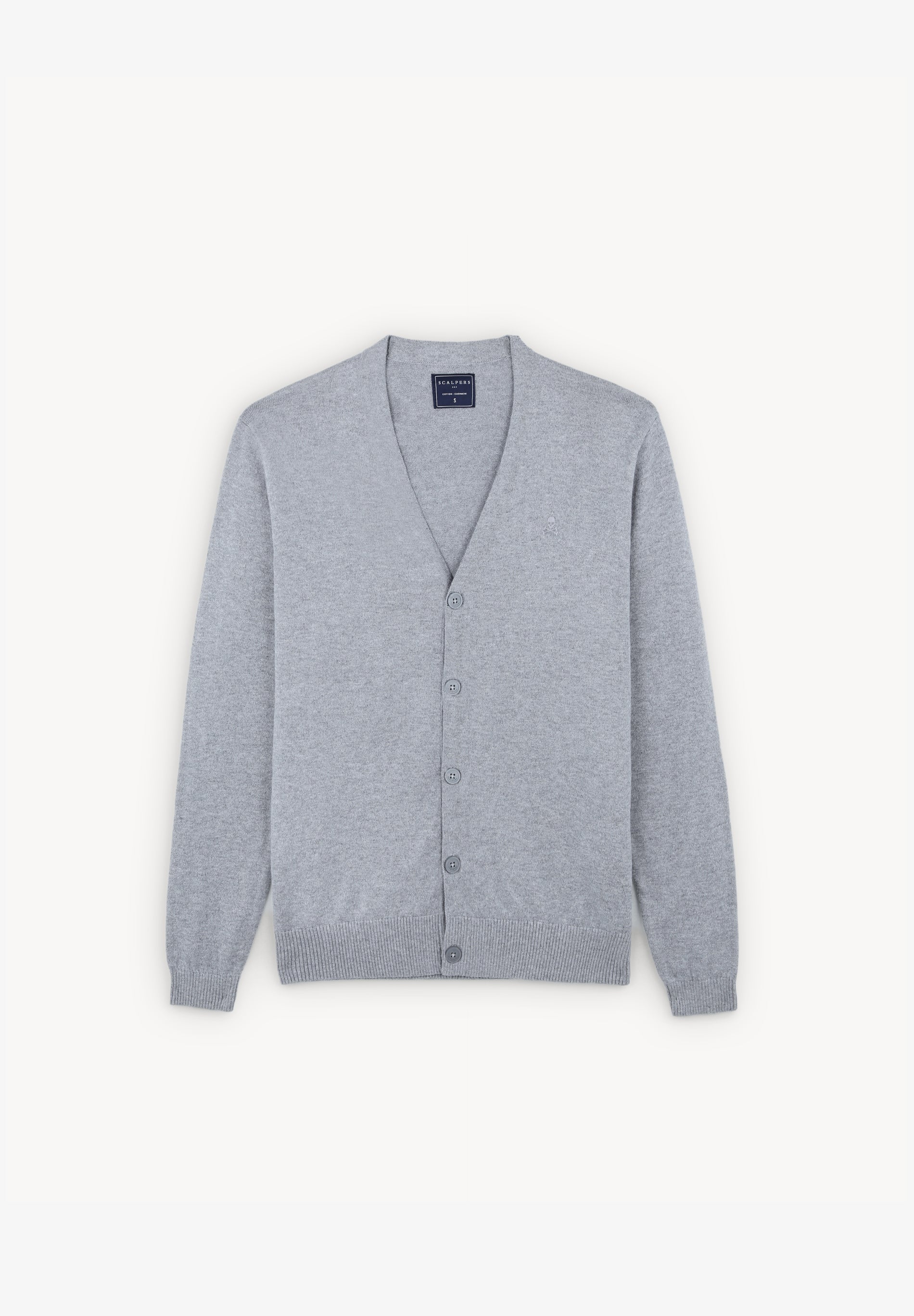 BASIC COTTON CARDIGAN