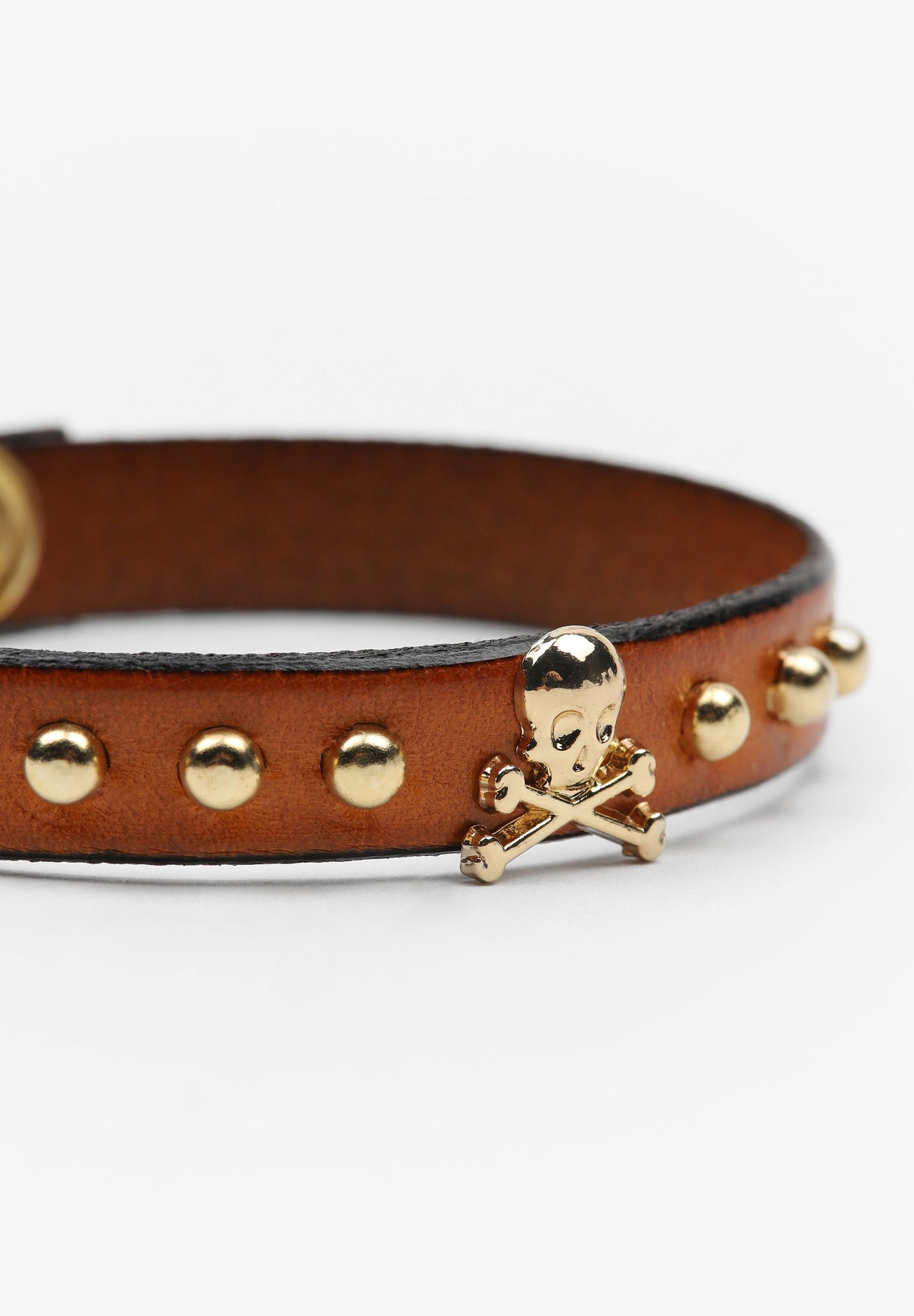 ARMBAND DOODSKOP EN STUDS