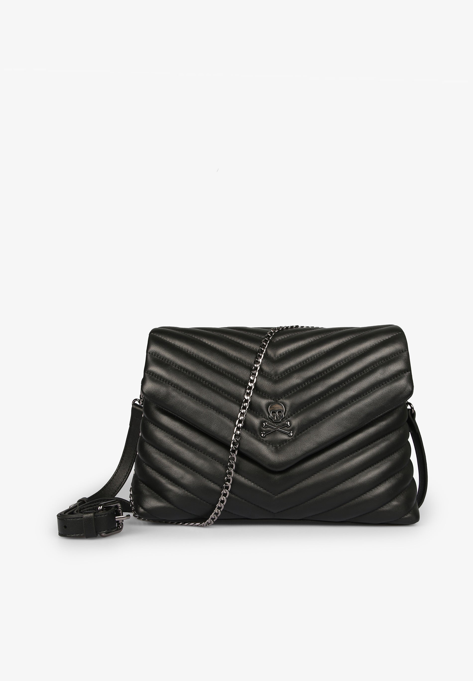 QUILTED LEATHER CROSSBODY BAG