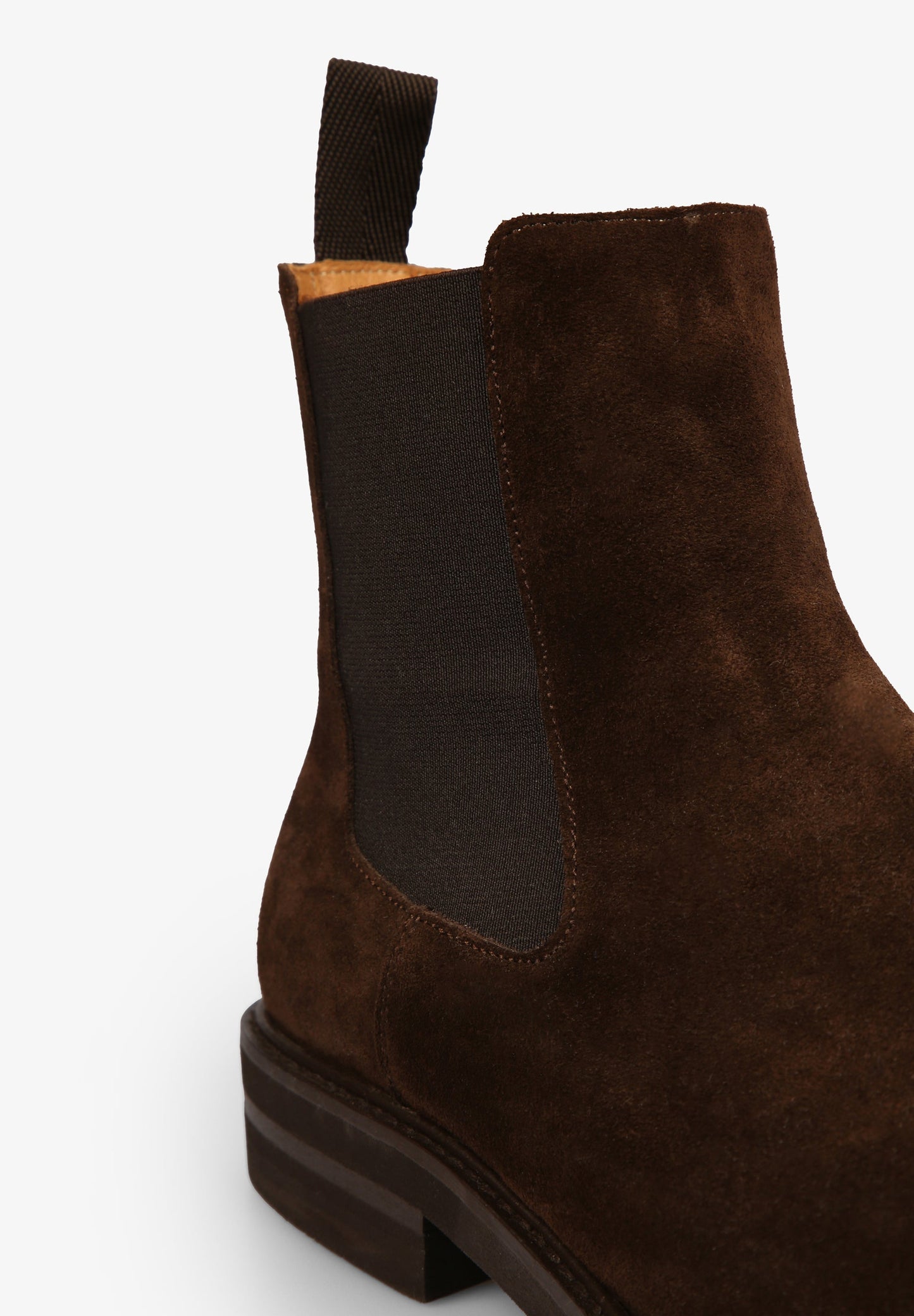 SUEDE CHELSEA ANKLE BOOTS