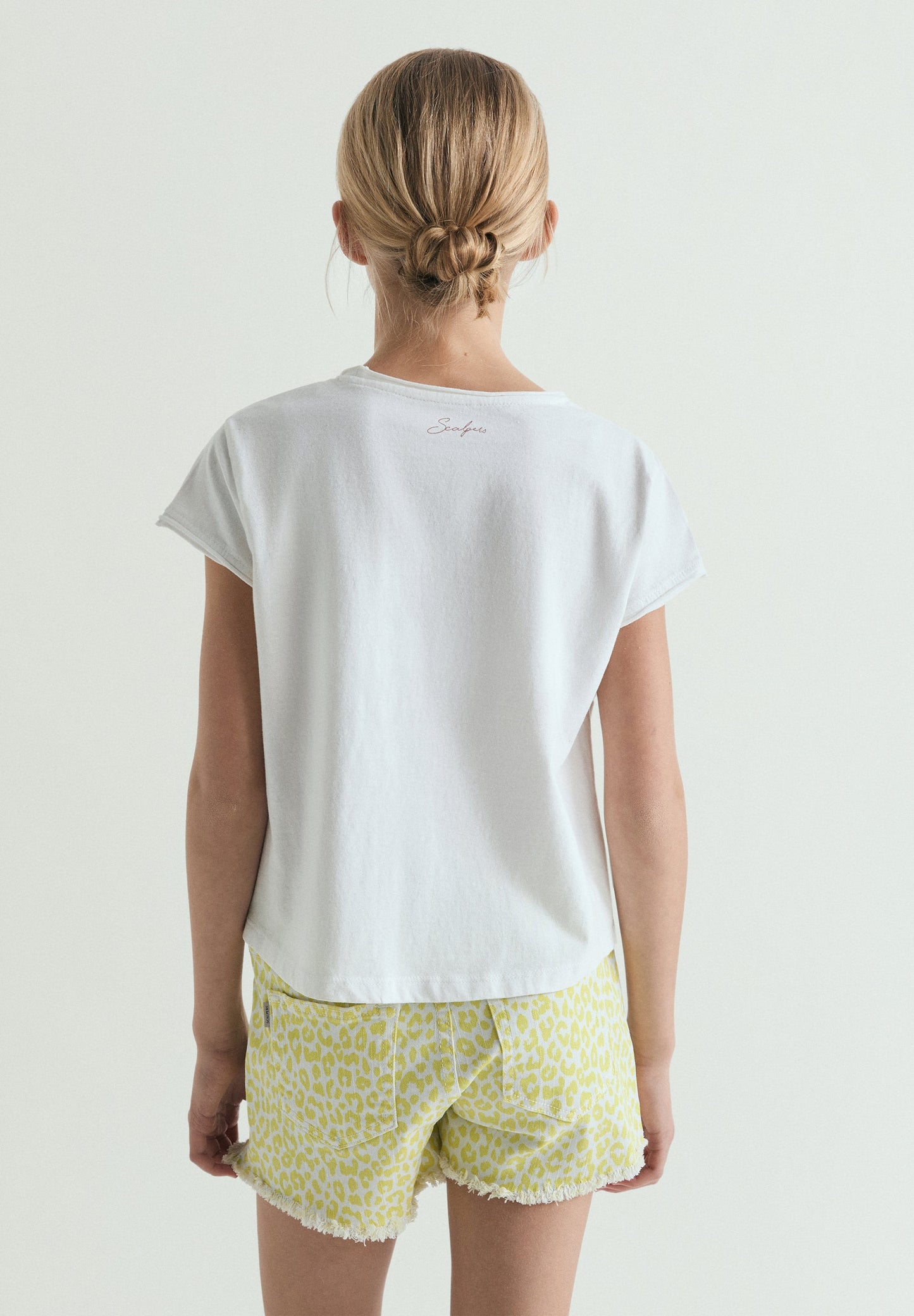 T-SHIRT BASIC DOODSKOP CONTRAST