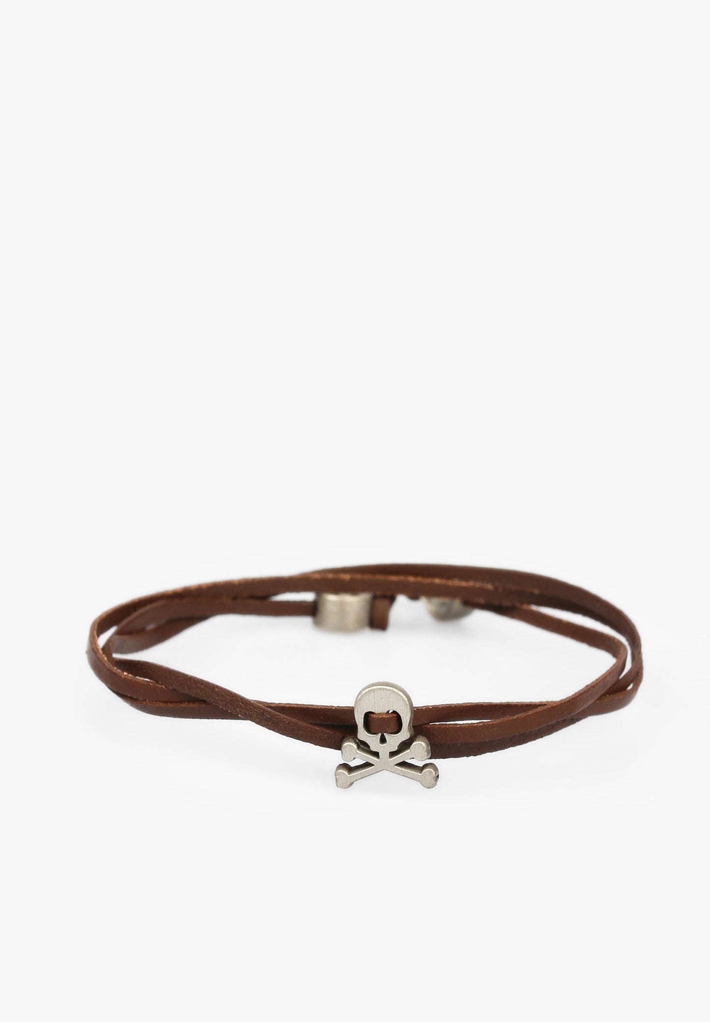 CORD BRACELET WITH SKULL