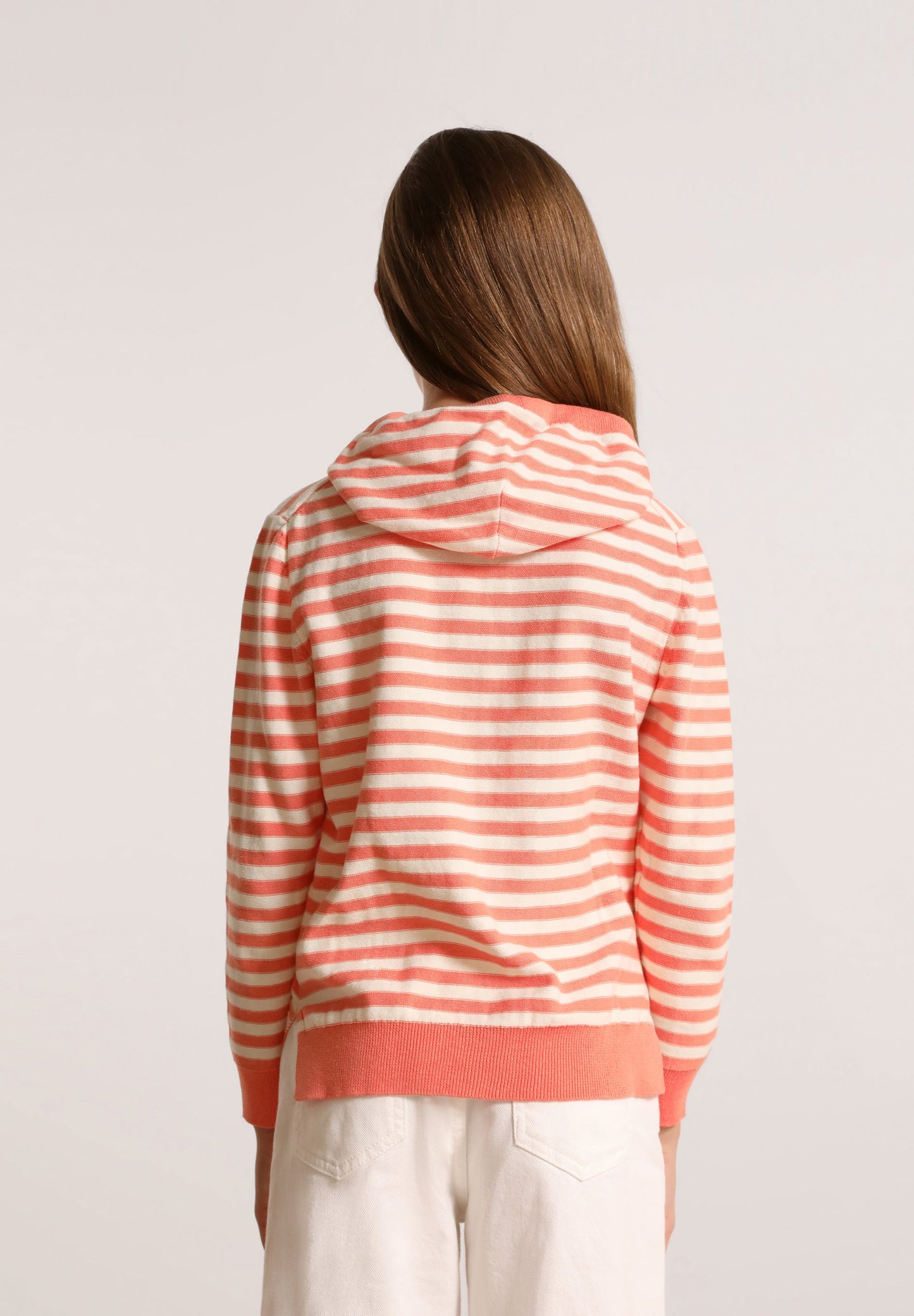 HOODIE STRIPES TRICOT GIRLS