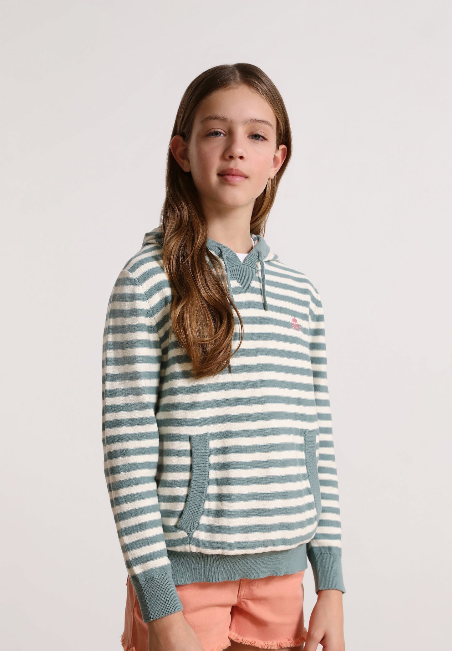 HOODIE STRIPES TRICOT GIRLS