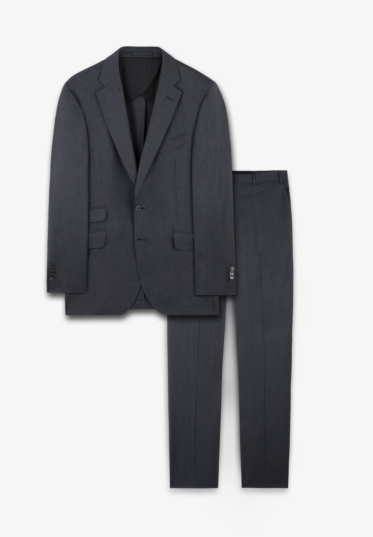 TRAJE ESTRUCTURA GRIS LANA