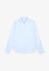 KLASSIEKE BLOUSE BORDUURSEL BORST