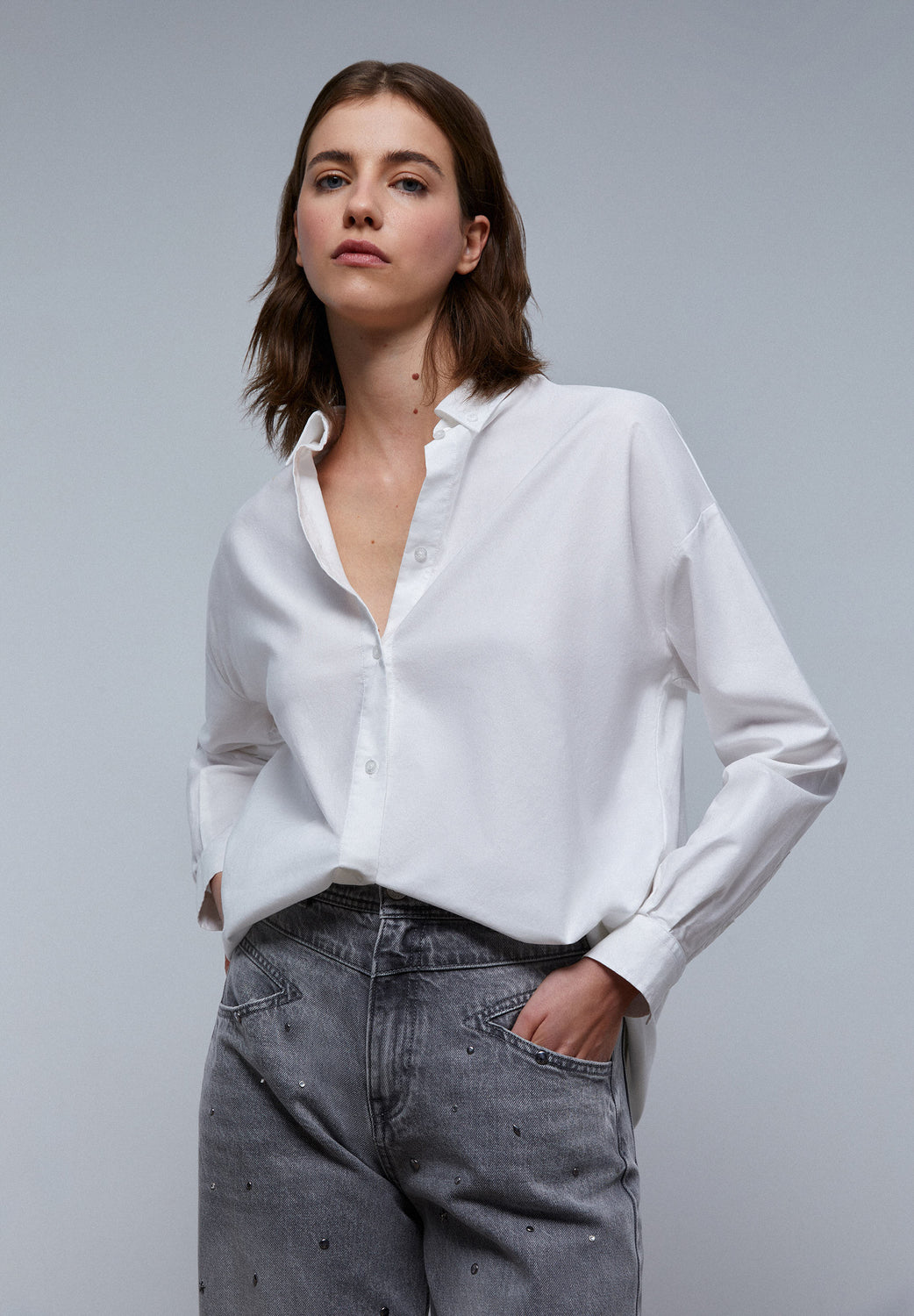 CAMISA OXFORD CUELLO BOTONES - Scalpers