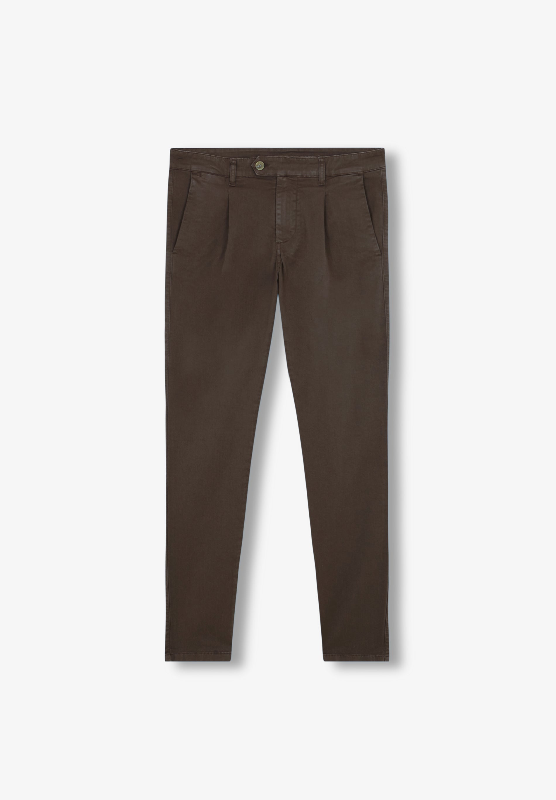 BROEK CHINO BANDPLOOI