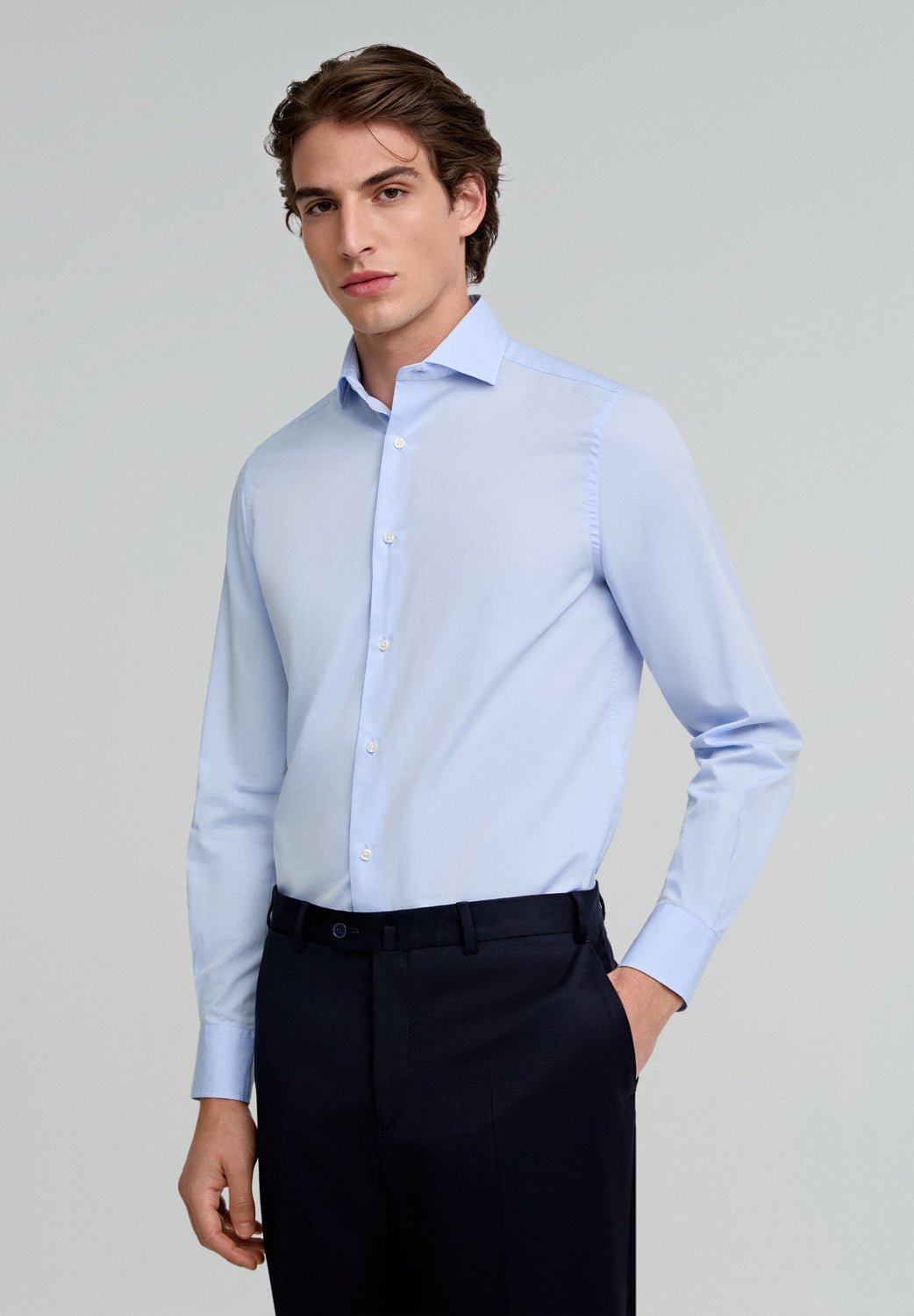 CAMISA VESTIR PUÑO CLÁSICO - Scalpers