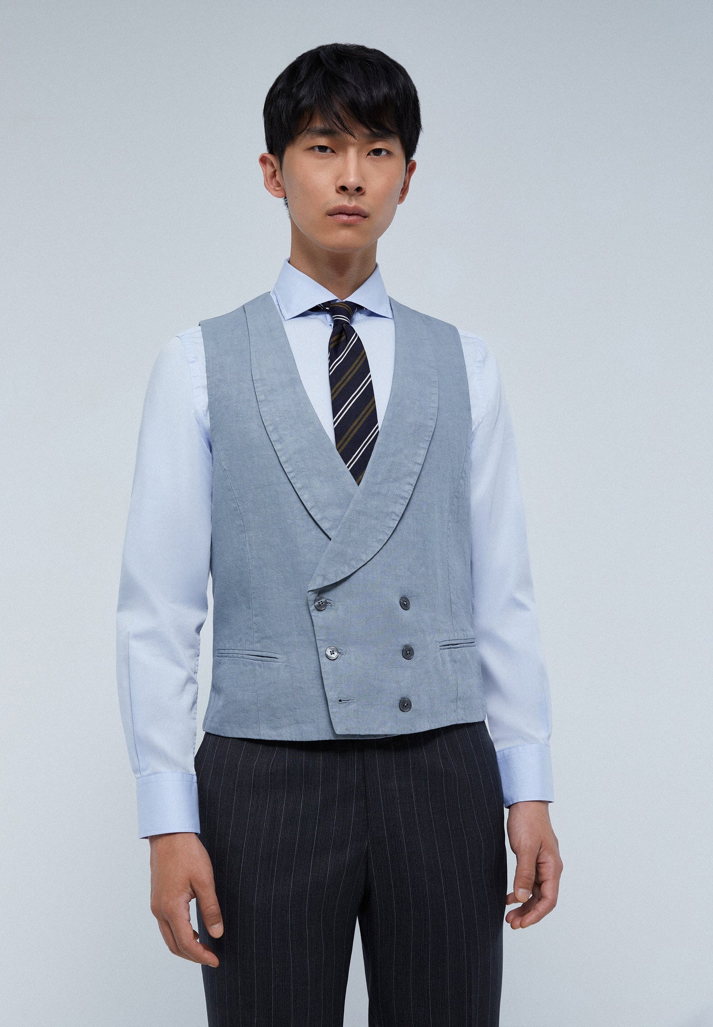 ROUND NECK WAISTCOAT