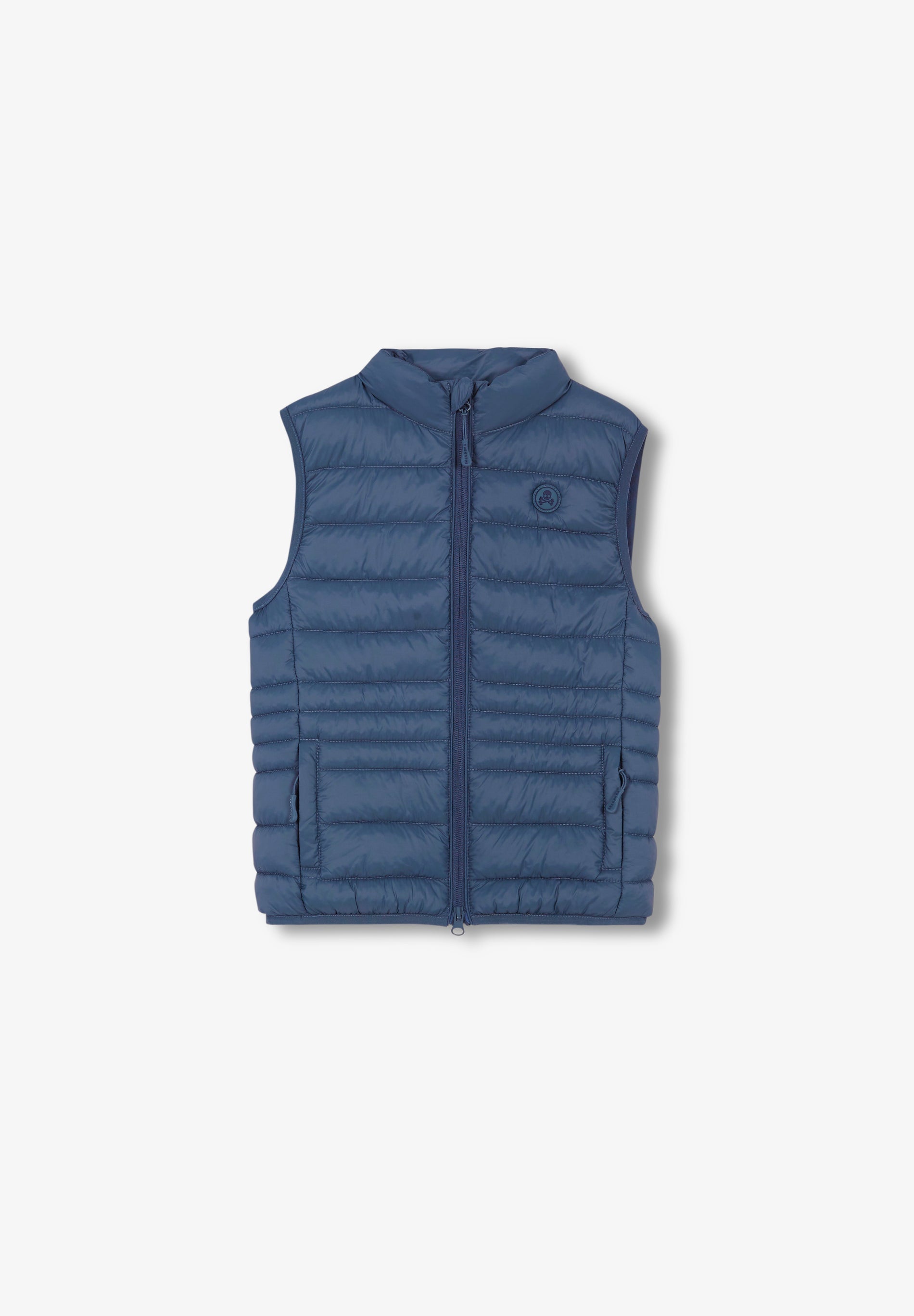 GEWATTEERDE BODYWARMER DOODSKOP