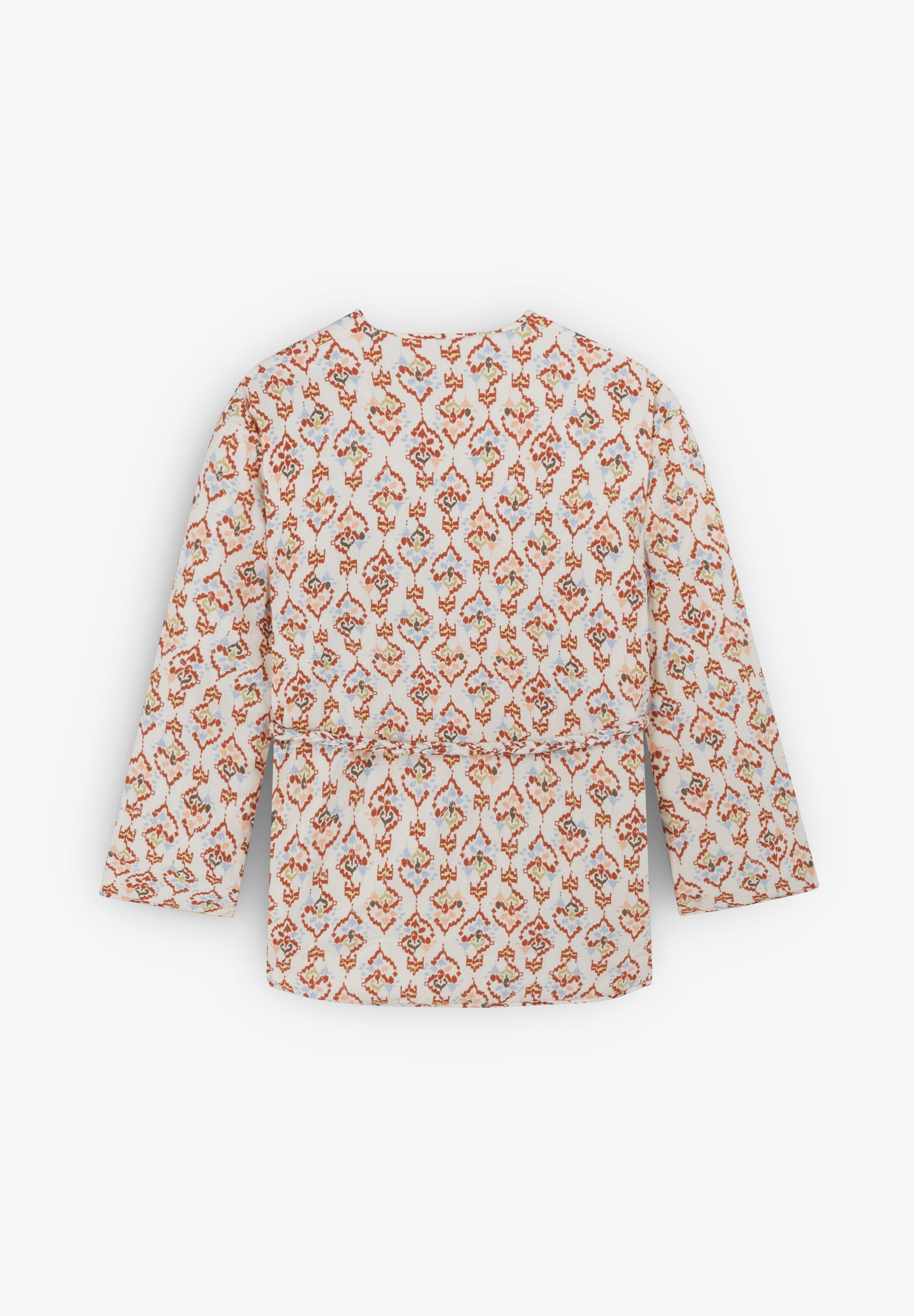 INDI PRINT QUILTED JACKET