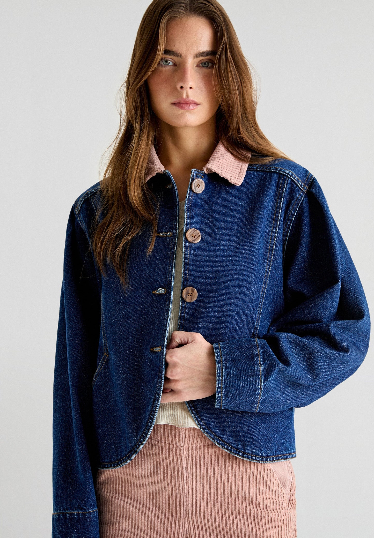 CORDUROY DENIM JACKET