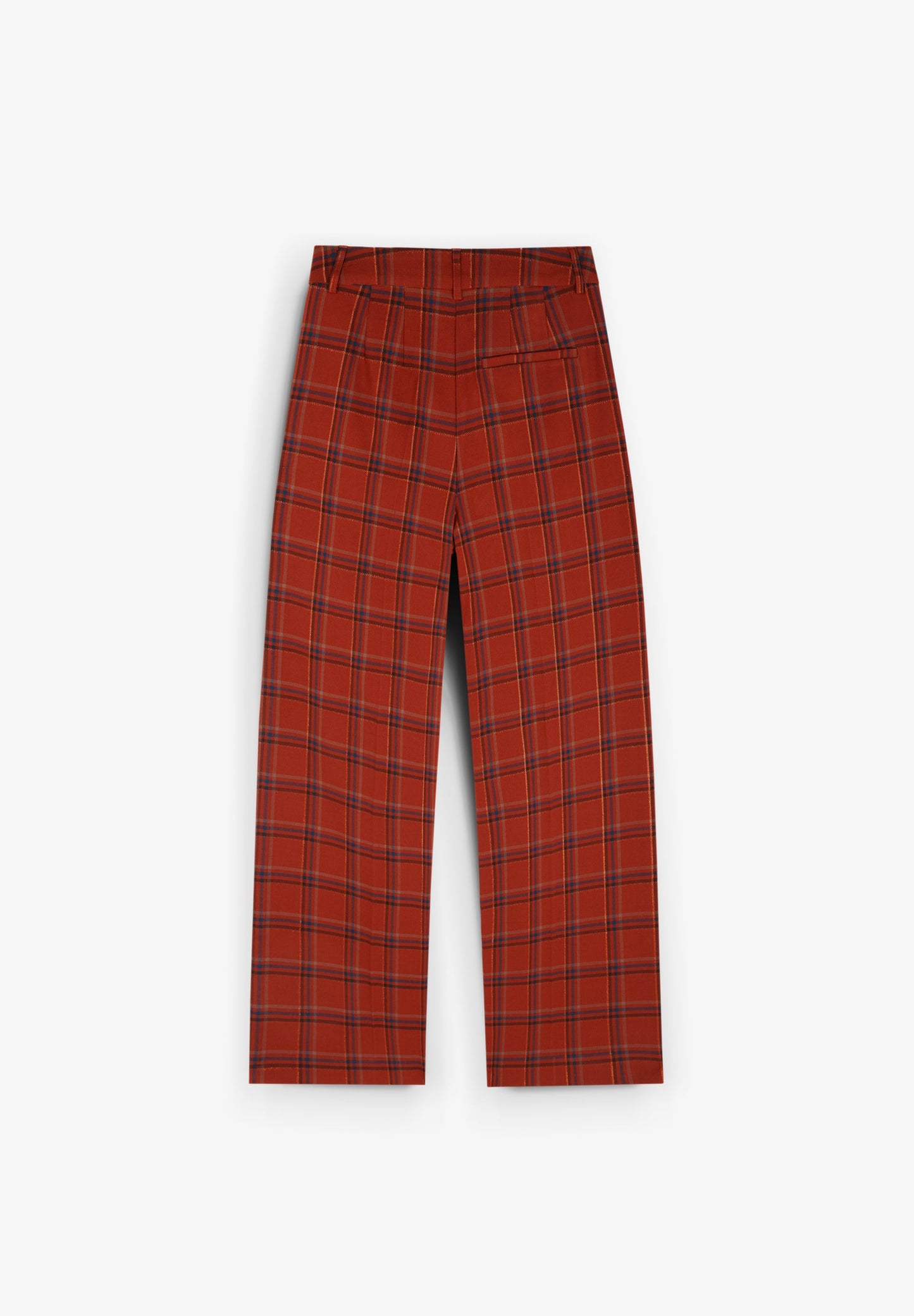 TERRACOTTA CHECK PANT