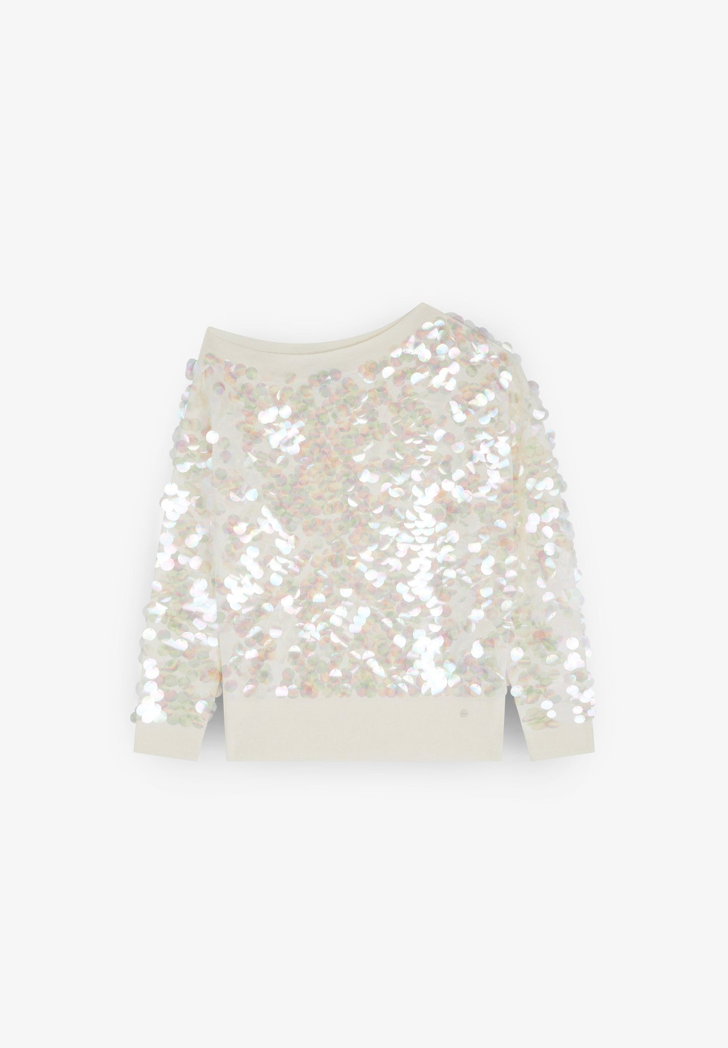 PULL À GROS SEQUINS