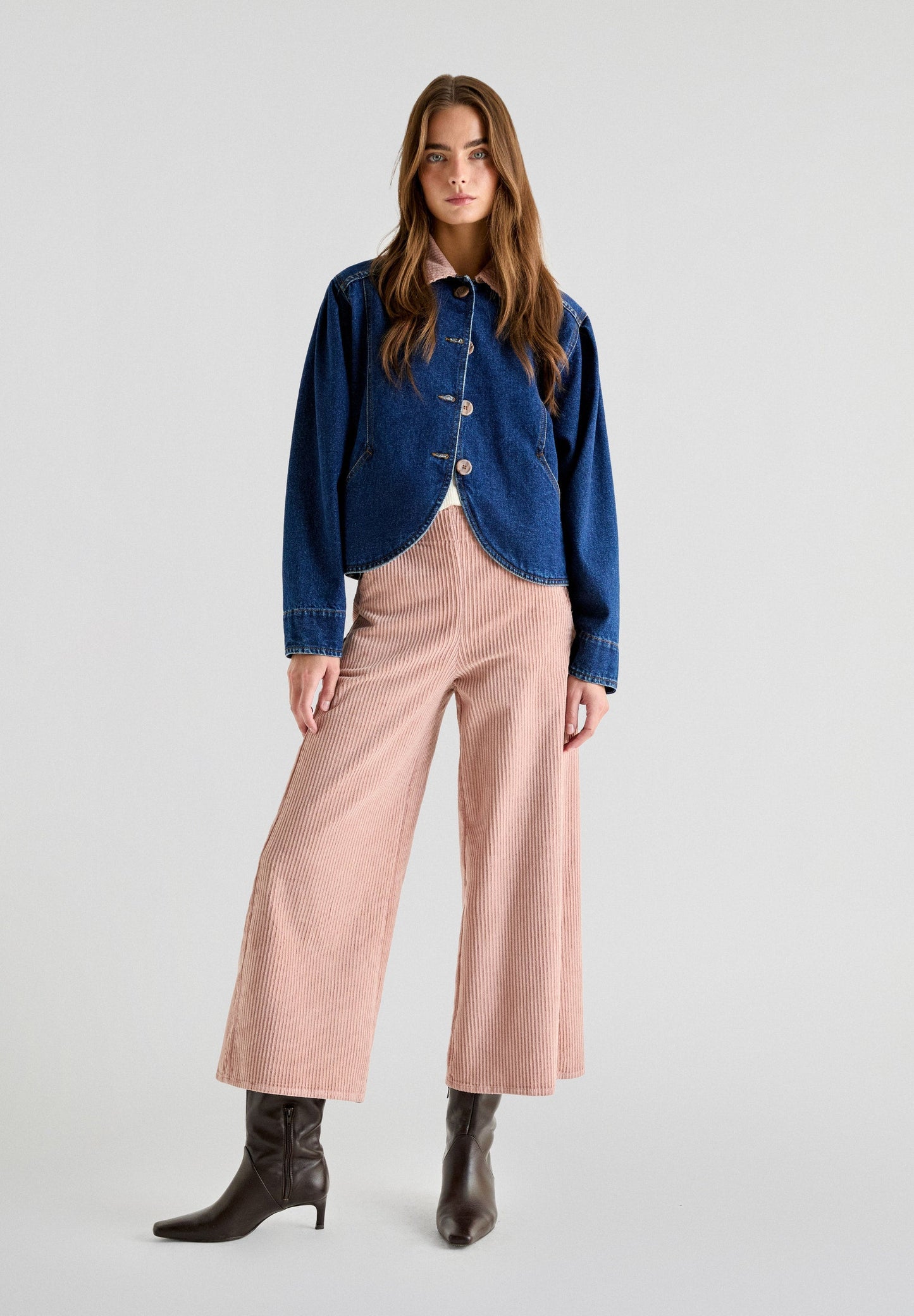 CORDUROY BUTTONS CULOTTE