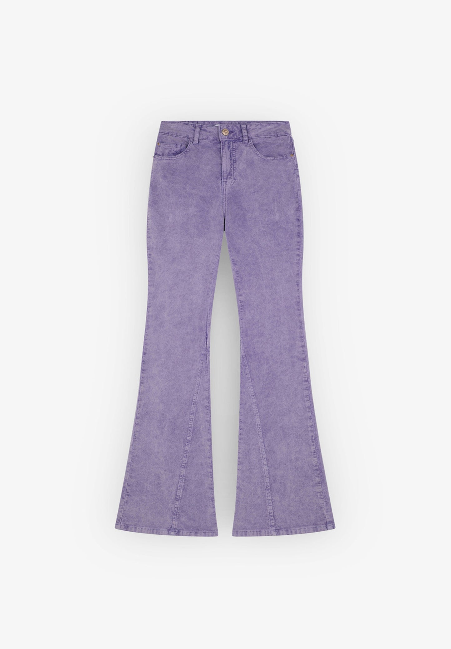 PANTALON BOOT CUT EN VELOURS CÔTELÉ