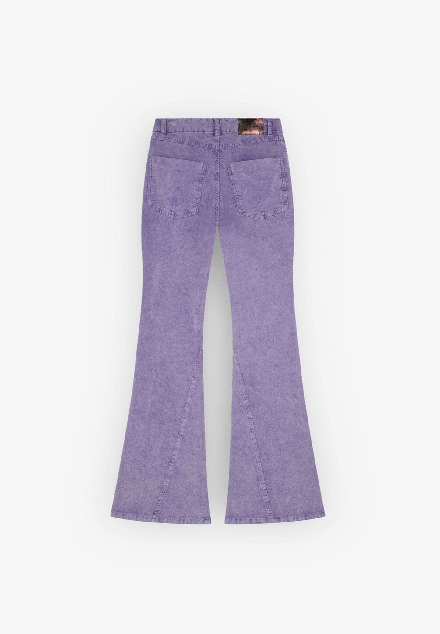 PANTALON BOOT CUT EN VELOURS CÔTELÉ