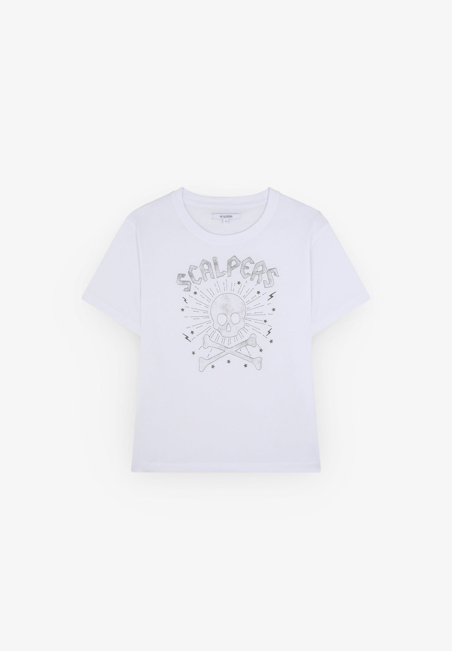 T-SHIRT CRÂNE SCINTILLANT