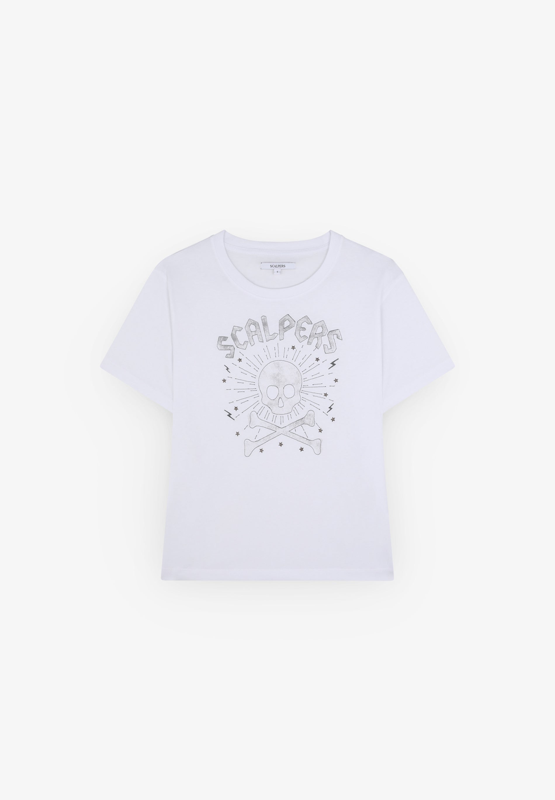 T-SHIRT CRÂNE SCINTILLANT