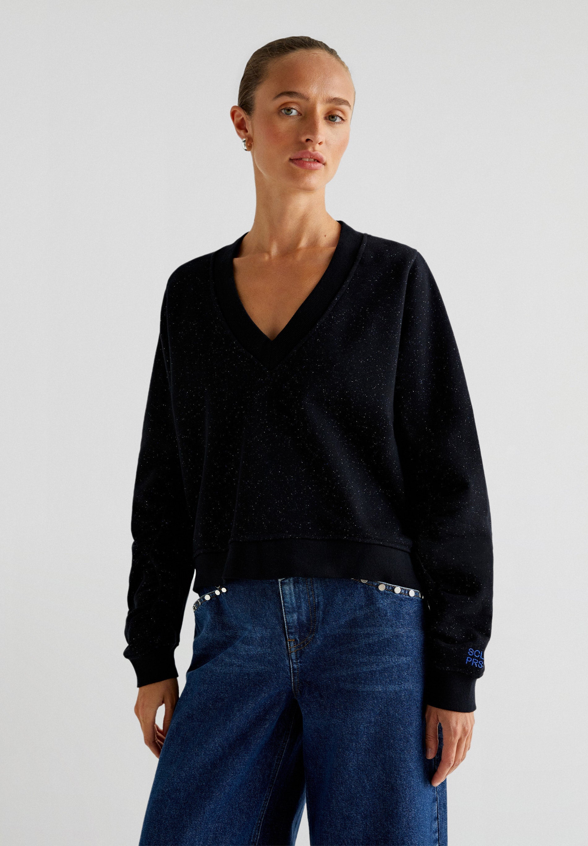 PULL FRONCÉ EN LUREX