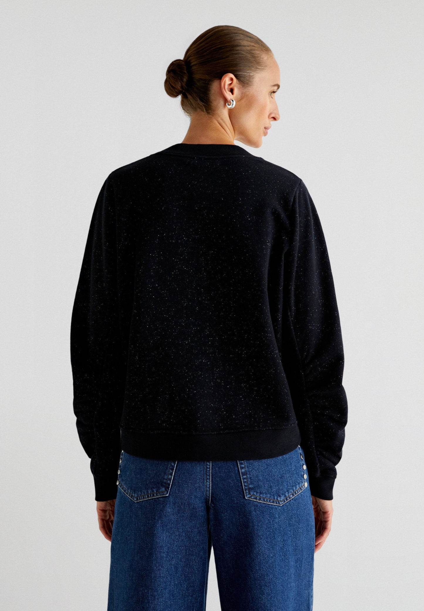 PULL FRONCÉ EN LUREX