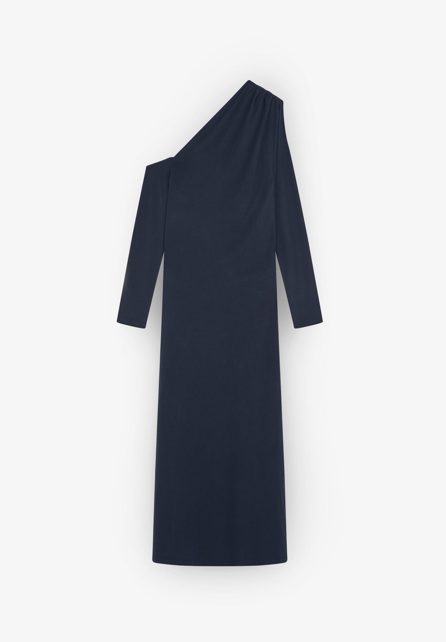 ASY RUCHED JERSEY DRESS