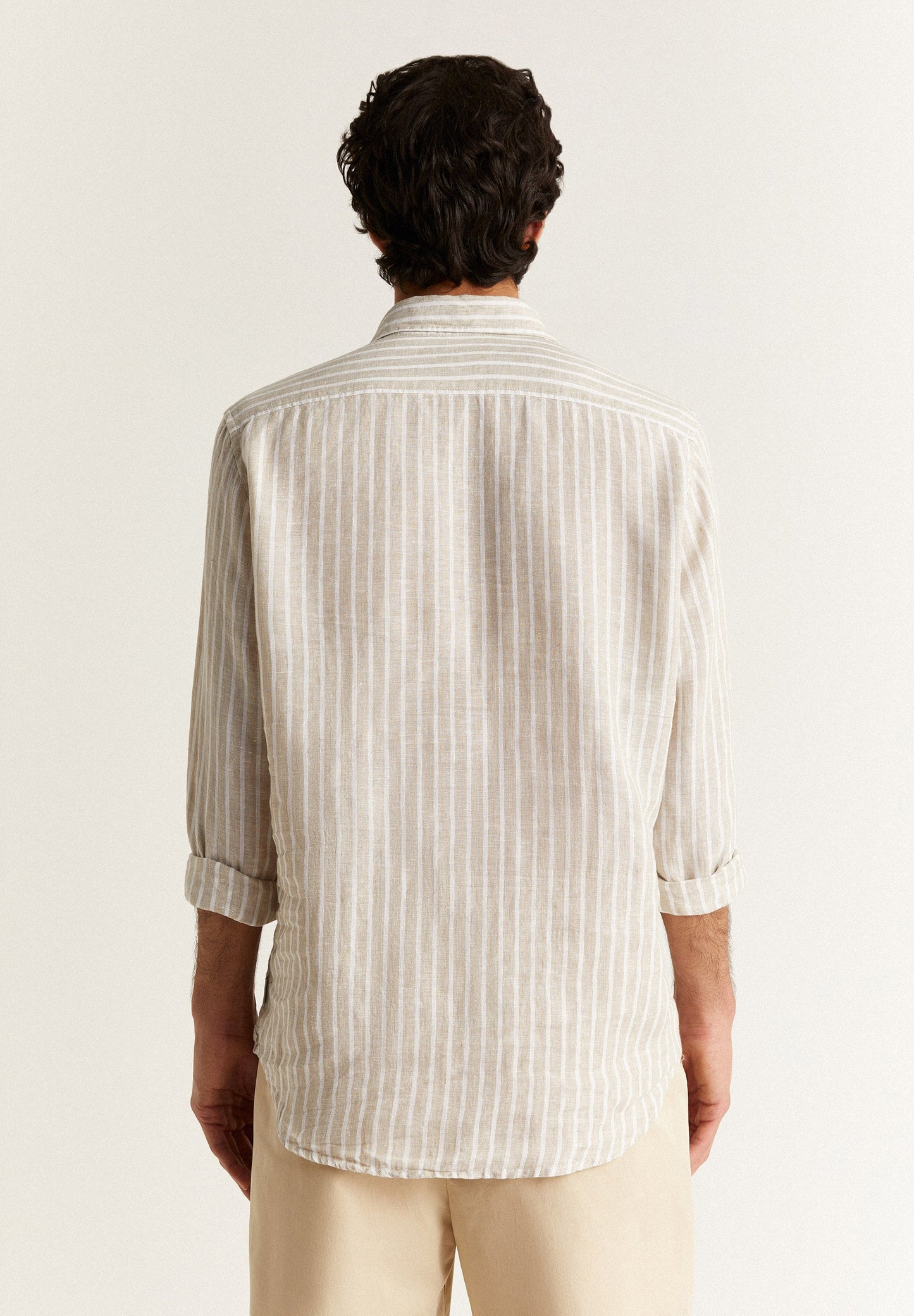 STRIPED LINEN SHIRT