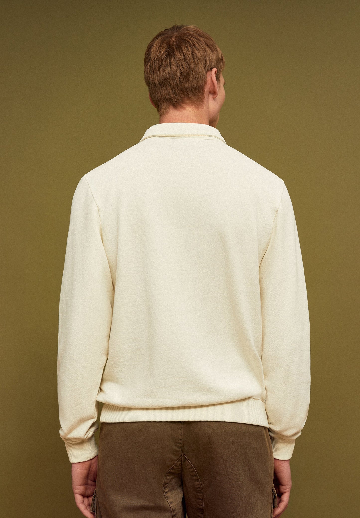 POLO NECK SWEATSHIRT