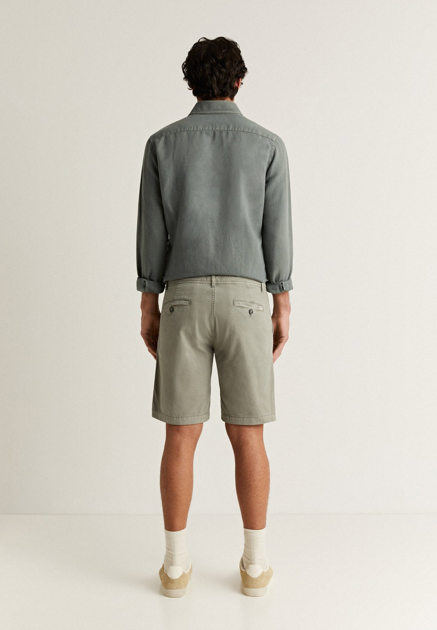 COTTON BERMUDA SHORTS