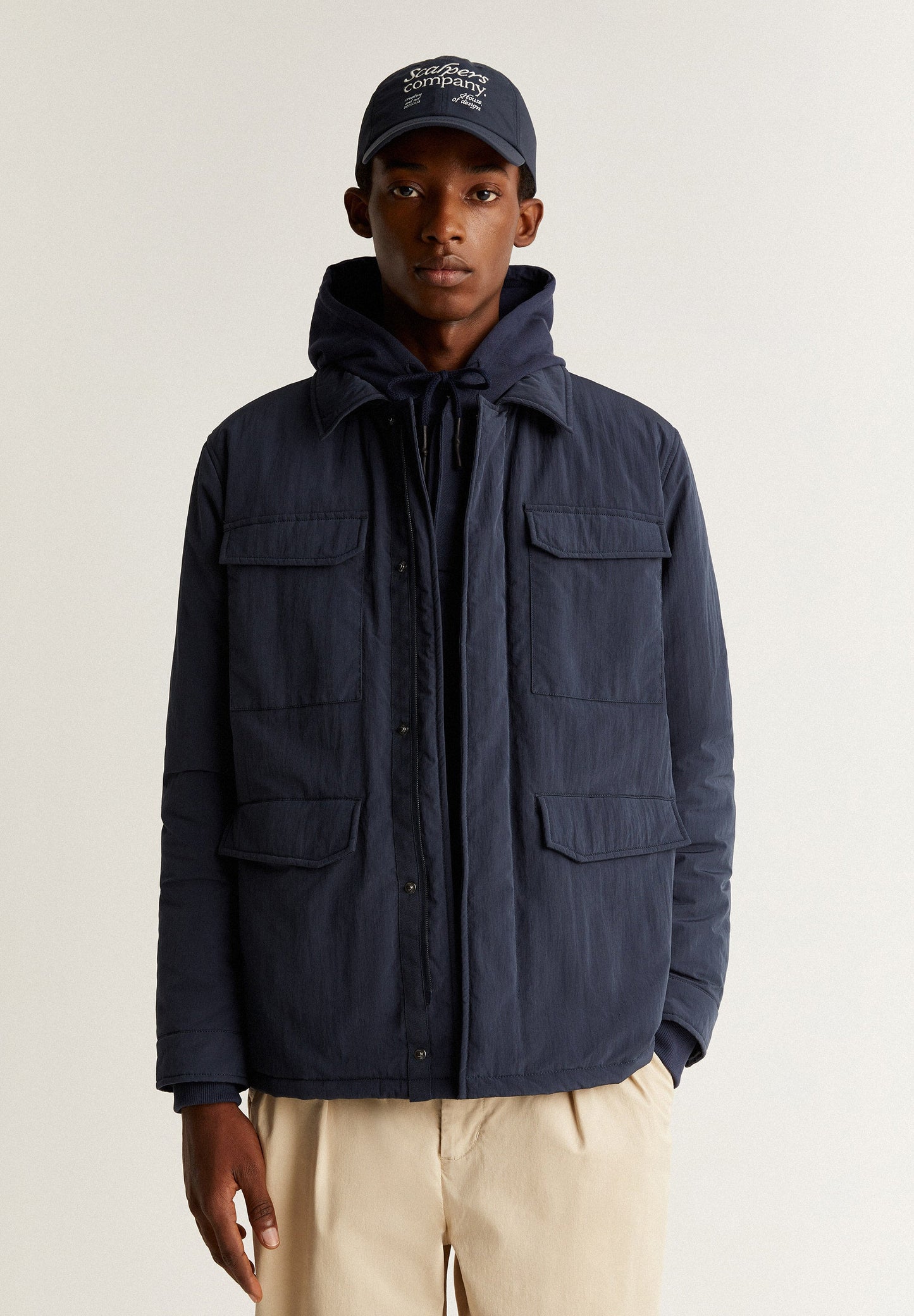 QUILTED TECHNICAL OVERSHIRT