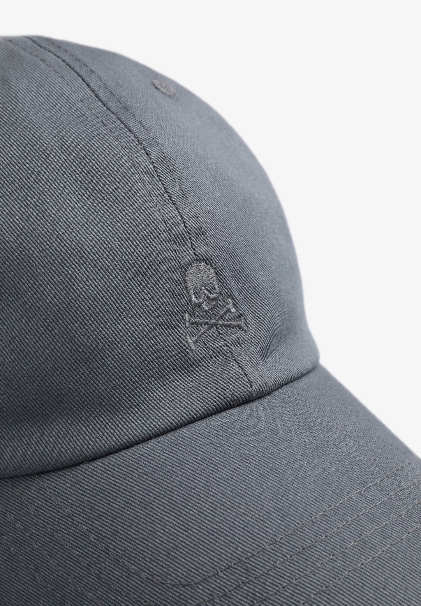 SKULL CAP WITH MATCHING EMBROIDERY