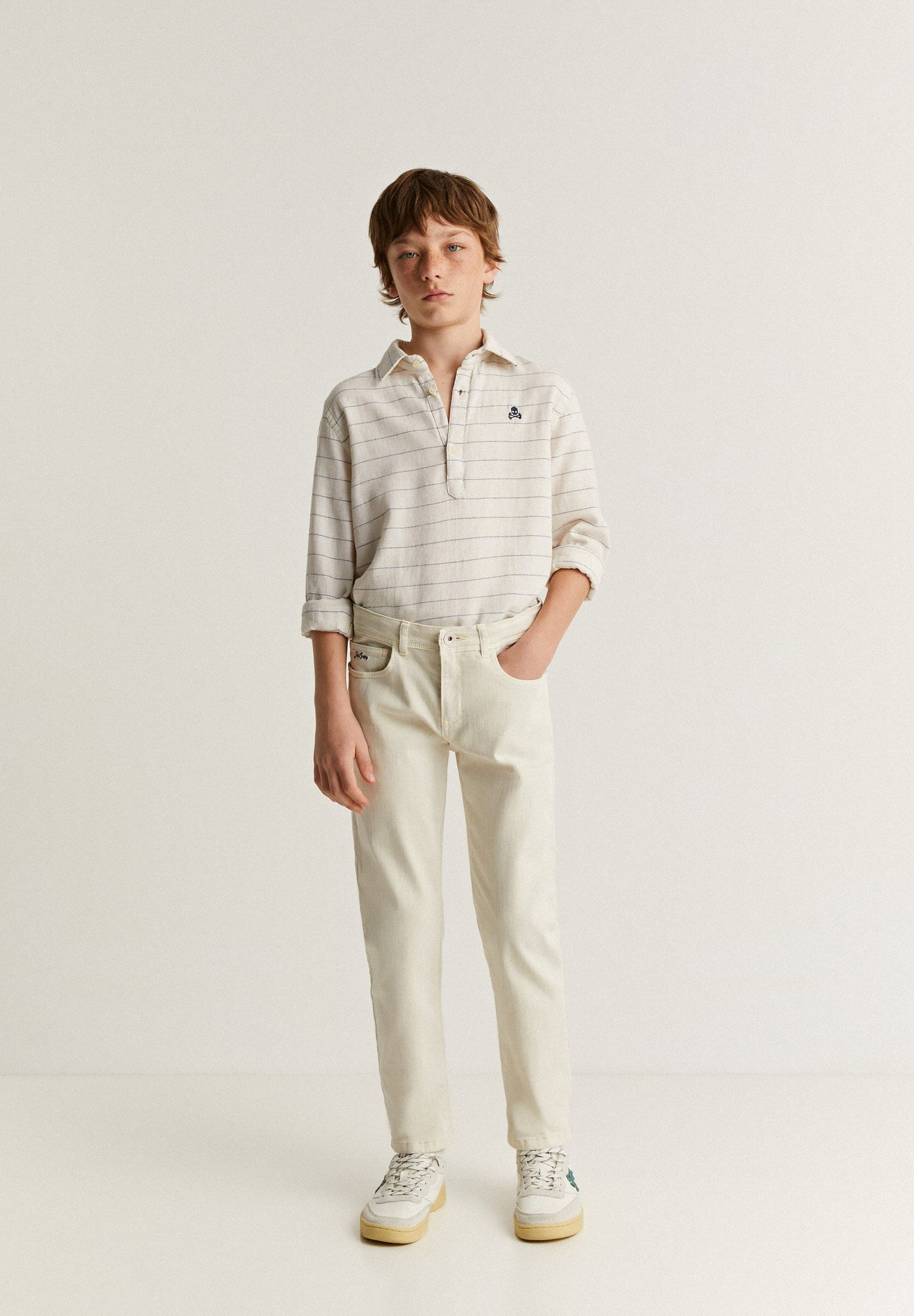 FIVE-POCKET TROUSERS