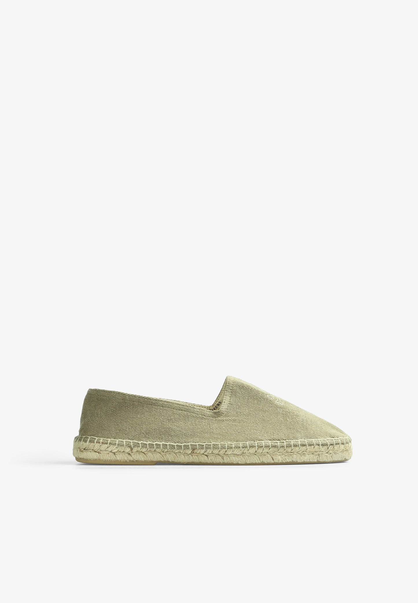 HERRINGBONE ESPADRILLES WITH SKULL