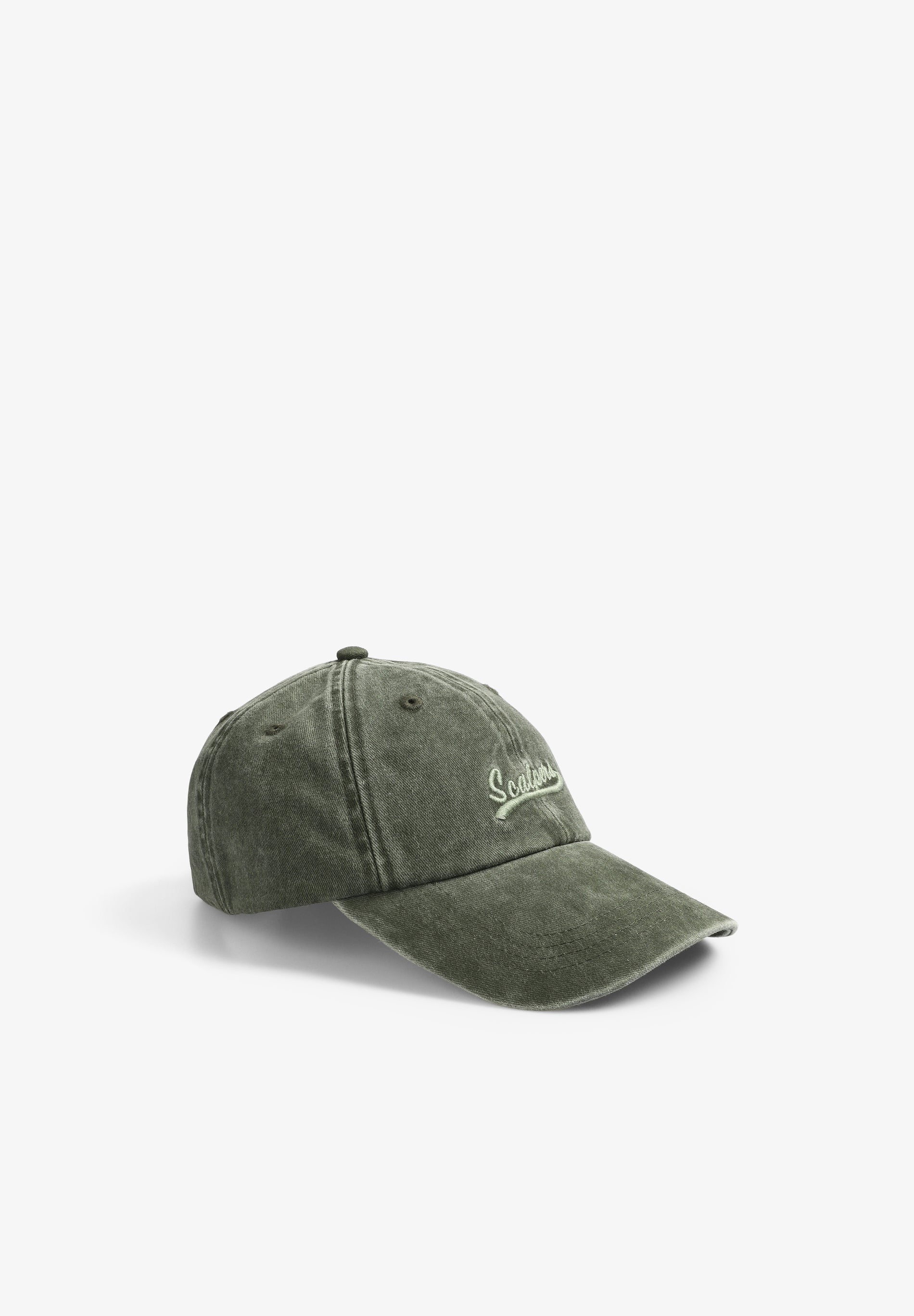 FADED CAP WITH EMBROIDERED FRONT LOGO