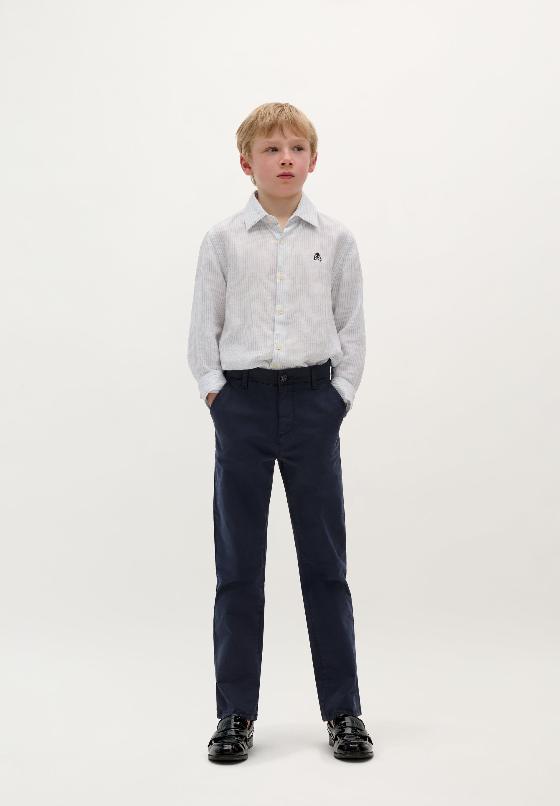 REGULAR FIT CHINO BROEK